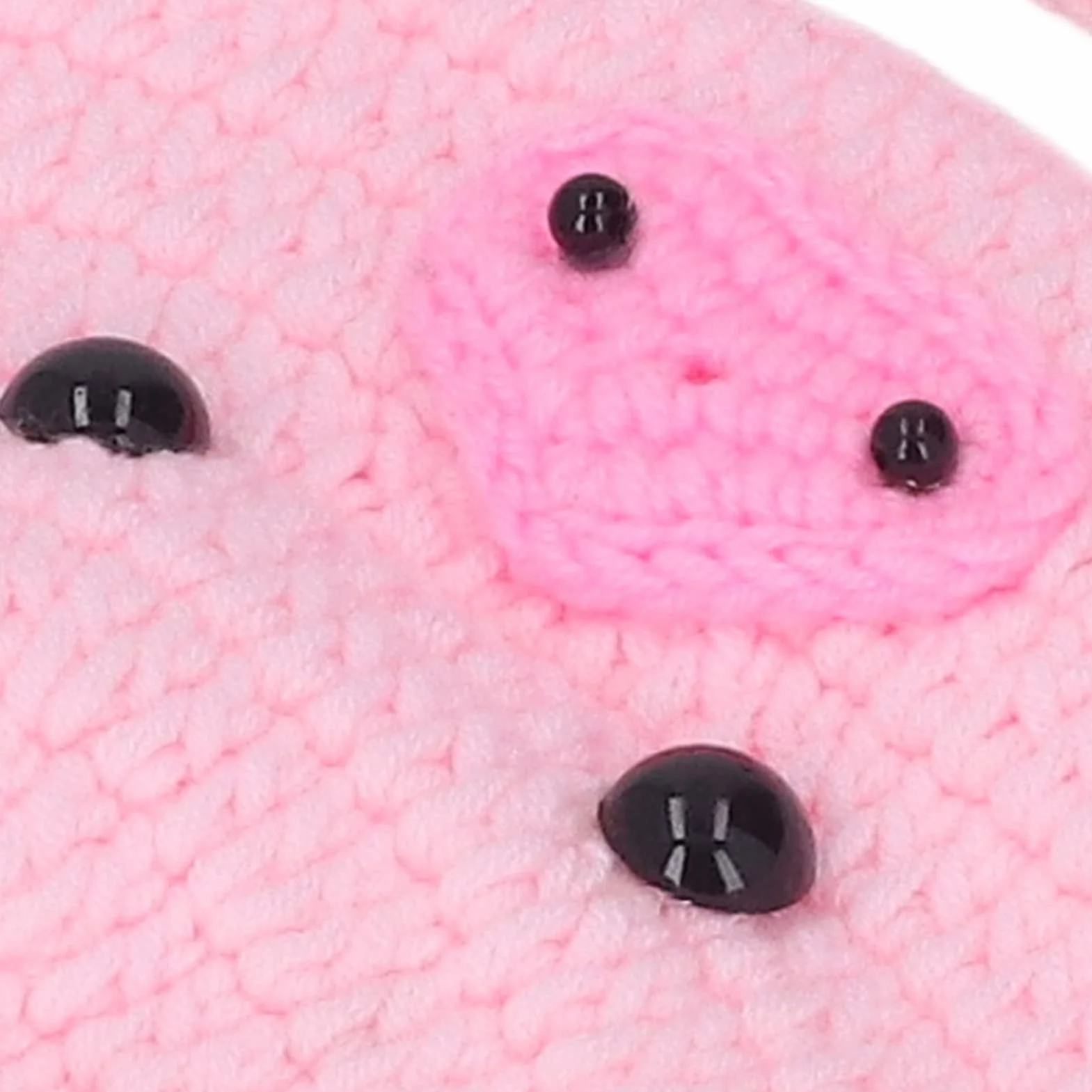 Alomejor Kostiumy dla Dzieci, Rekwizyty Fotograficzne z Wełnianych Wygodne i Zwierzęce Kostiumy na Halloween dla Noworodków Sesje Zdjęciowe (PINK)
