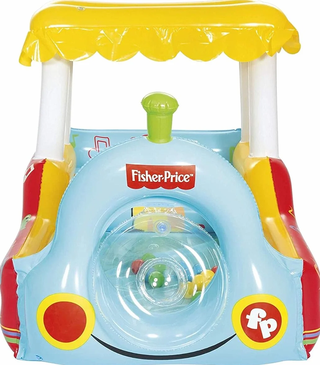 Bestway 1093537Xxx21 Fisher-Price® 52" X 37" X 35"/1.32M X 94Cm X 89Cm Train Ball Pit
