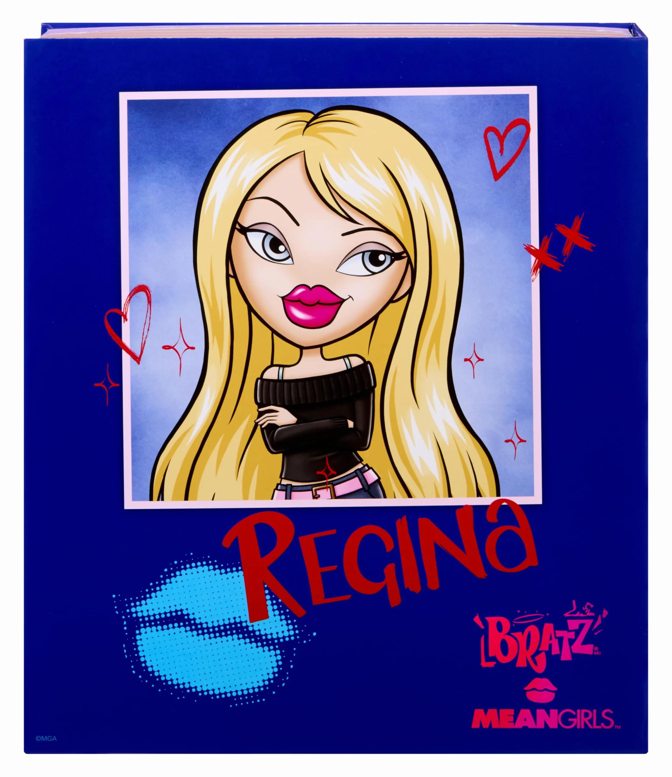 Bratz x Mean Girls Spring Fling Doll Regina– Kolekcjonerska Modna Lalka z Dwiema Stylizacjami, Różową Satynową Sukienką i Akcesoriami Inspirowanymi Filmem