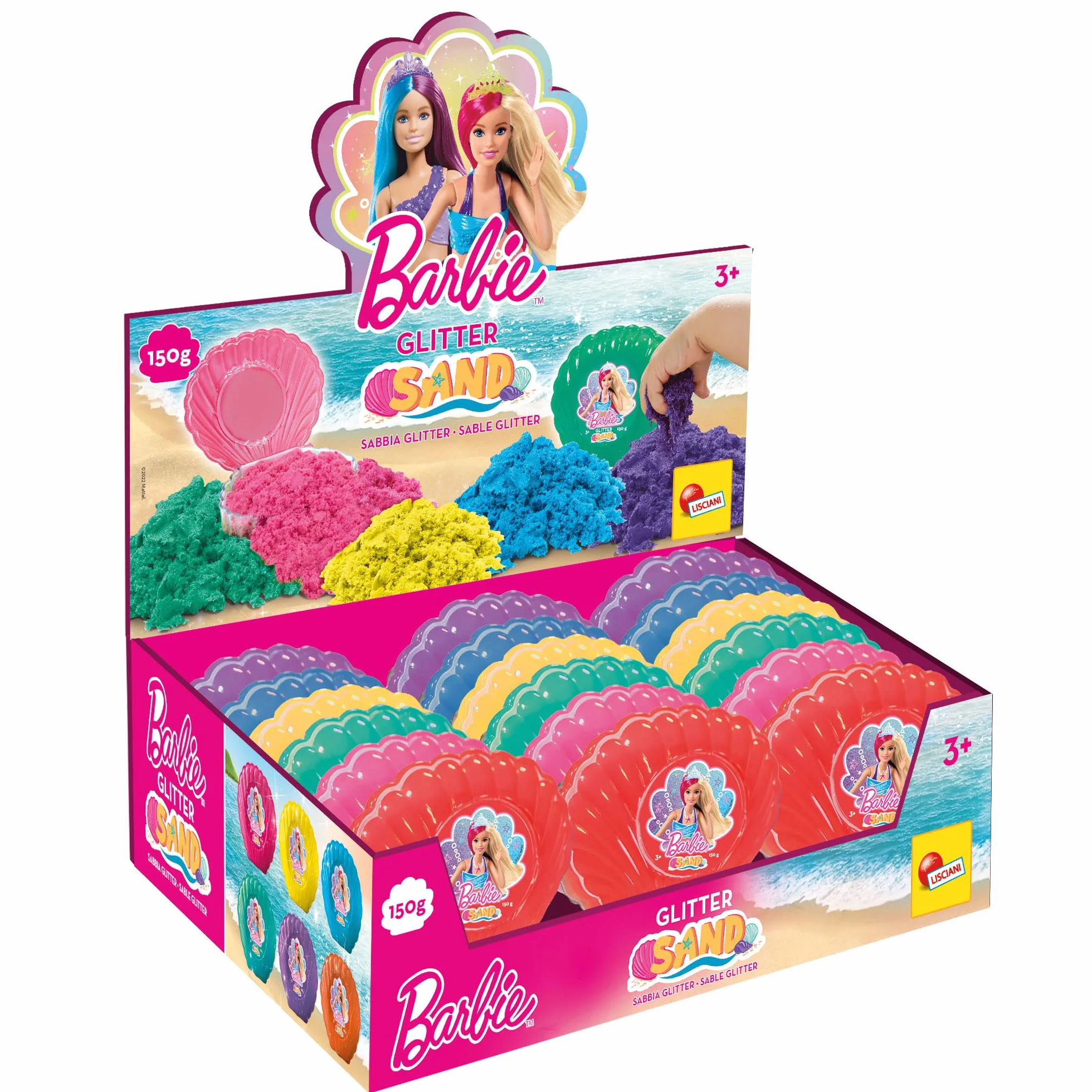 Liscianigiochi 91935 Fantasy Barbie Sand Beach Shell 150 gr In Display