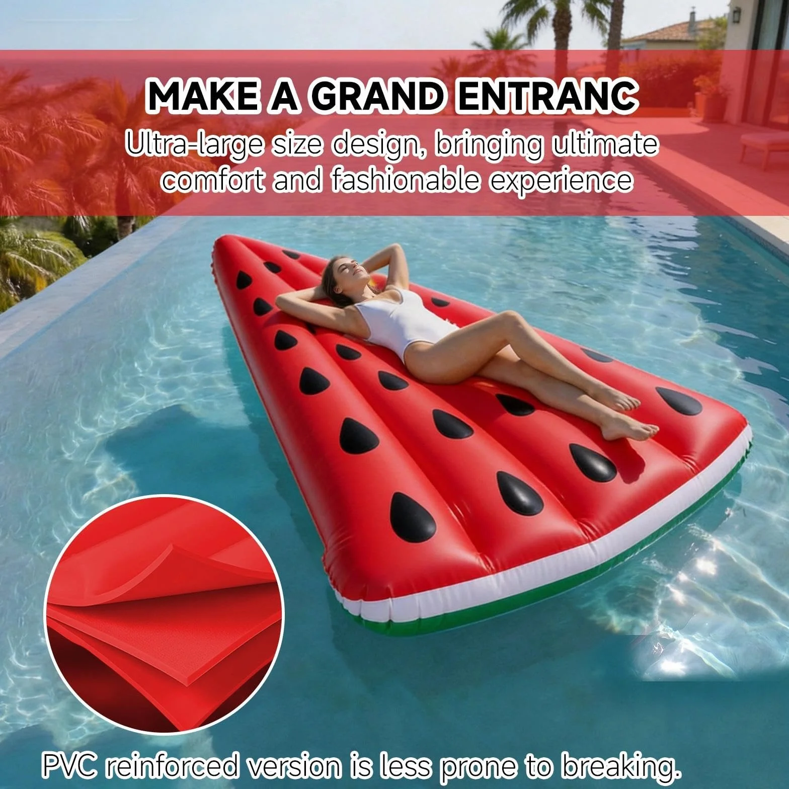 Materac dmuchany, basen dla dorosłych, nadmuchiwany materac dmuchany, basen na plażę, dla dorosłych, dzieci, na lato, na imprezę, akcesoria do wody na lato, zabawka do wody