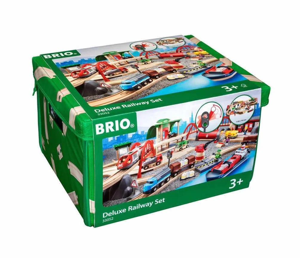 Brio 63305200 Zestaw Deluxe (63305200) Bezpieczna Zabawka Dla Dzieci Powyżej 3 Lat