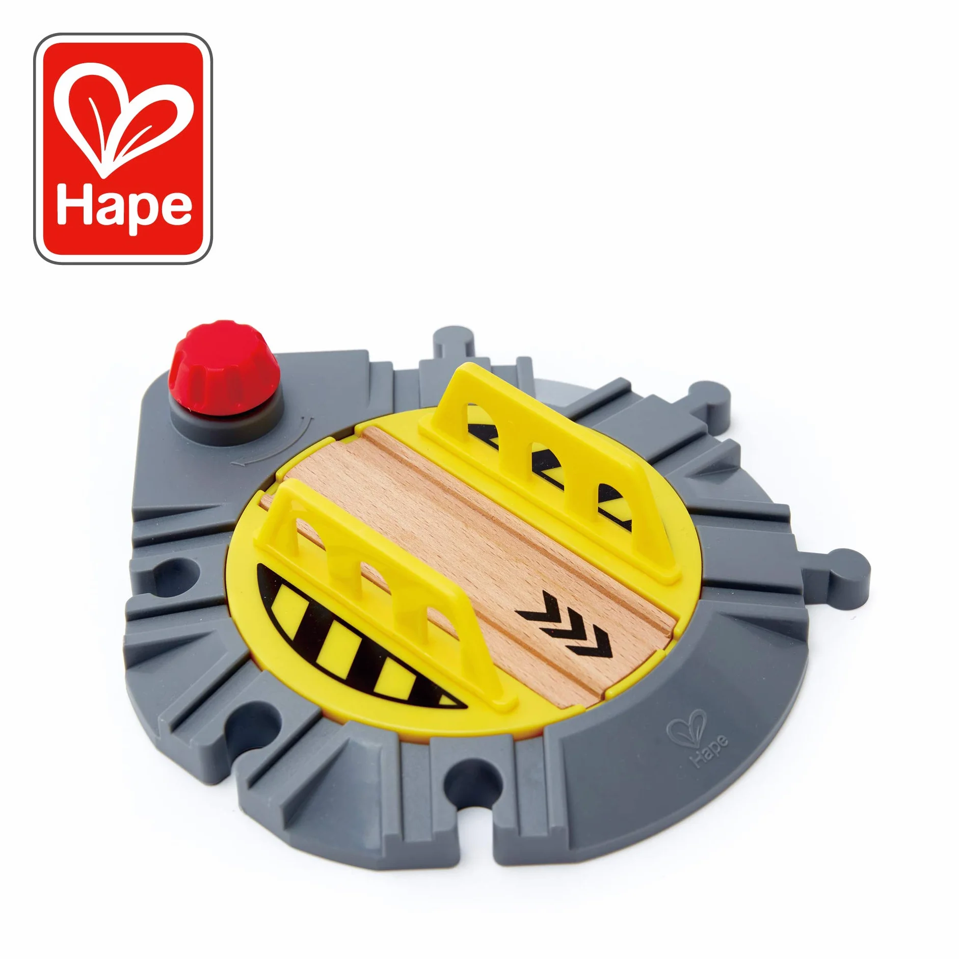 Hape HAP-E3723 Adjustable Rail Turntable, Multi-Colour