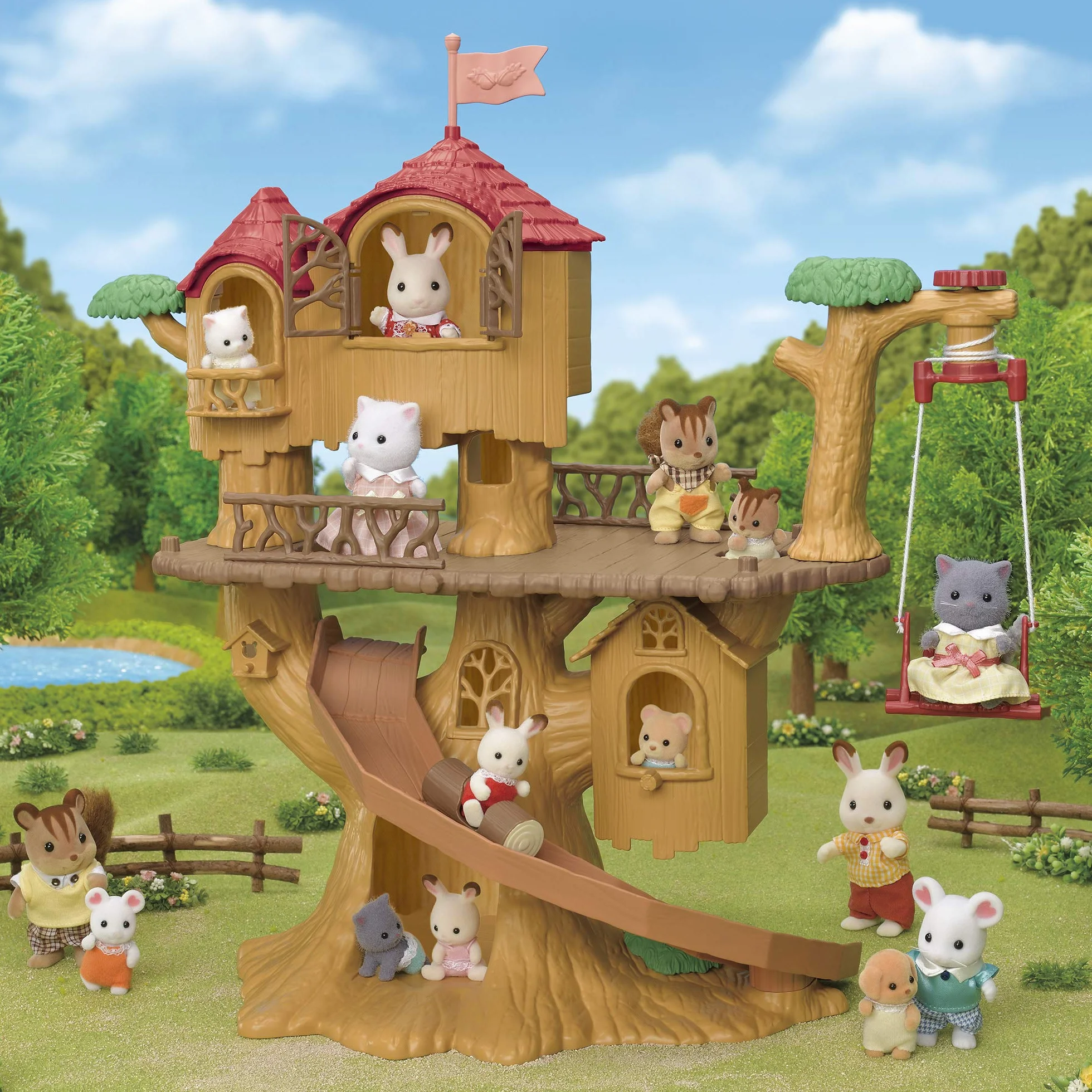 Sylvanian Families - 5494 - domek na drzewie przygody - SIOC