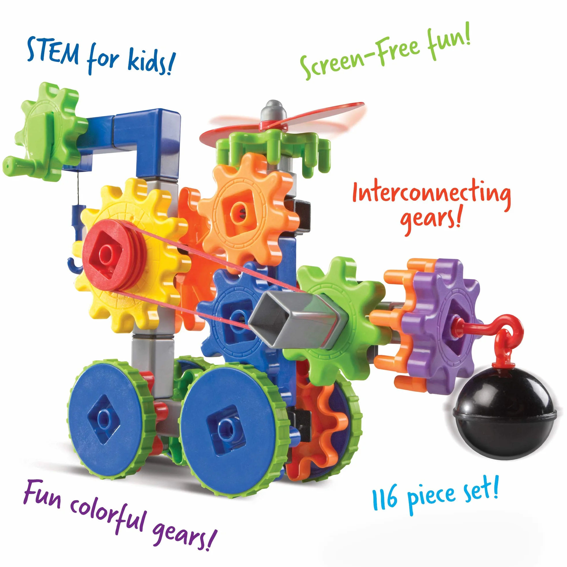 Learning Resources Gears Machines in Motion Playset