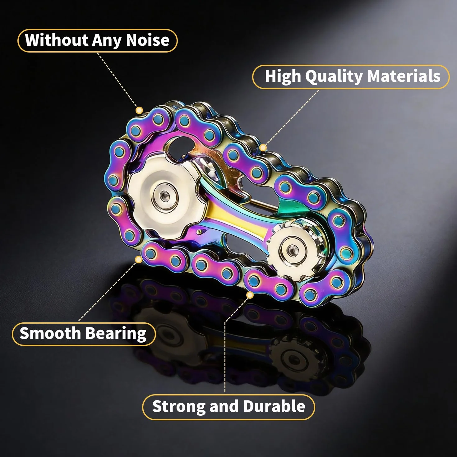 Cycle Chain Fidget Toy, Fidget Chain Sensory Toys