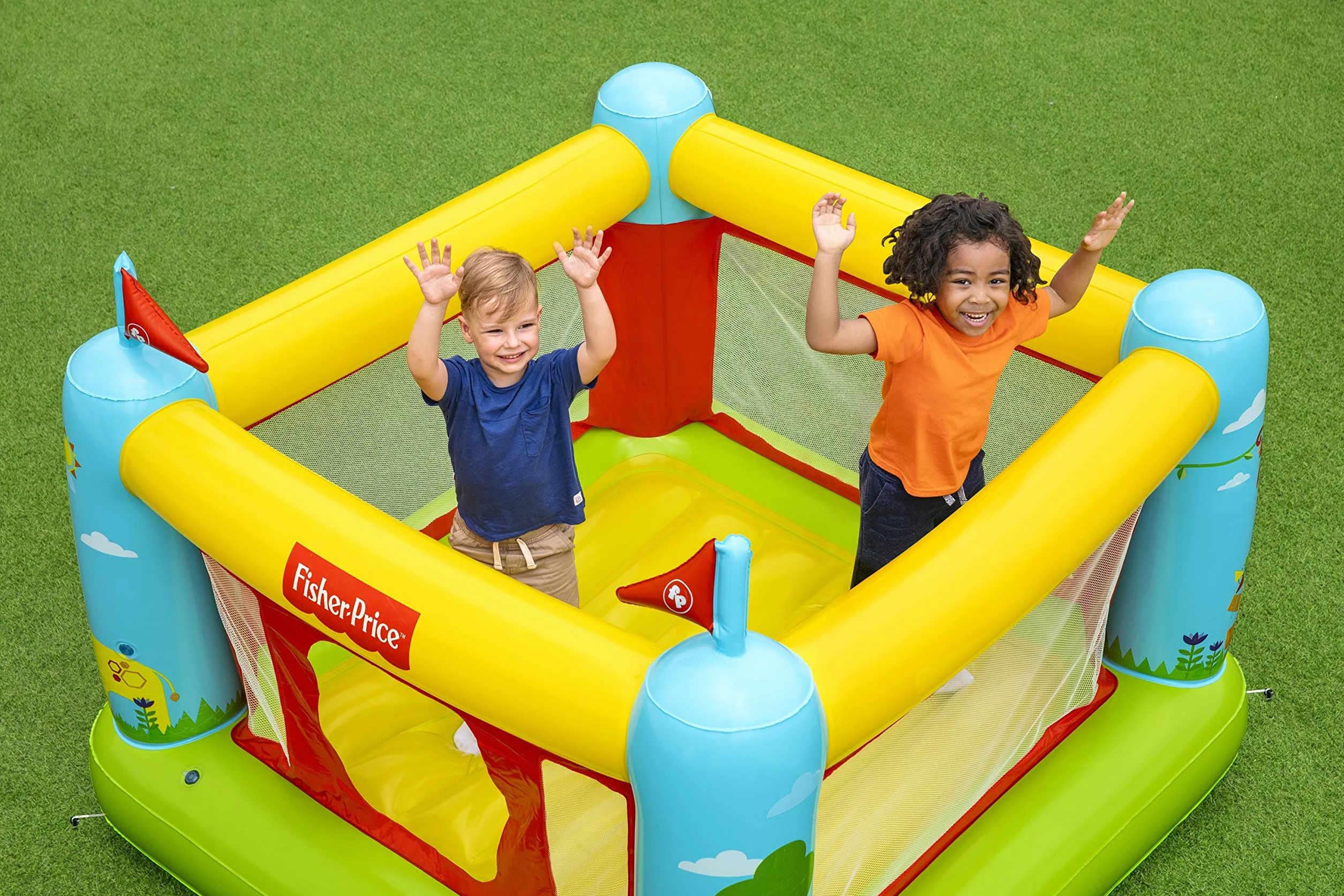 Bestway 1093553Xxx20 Fisher-Price® 69" X 68" X 53"/1.75M X 1.73M X 1.35M Bouncetastic Bouncer