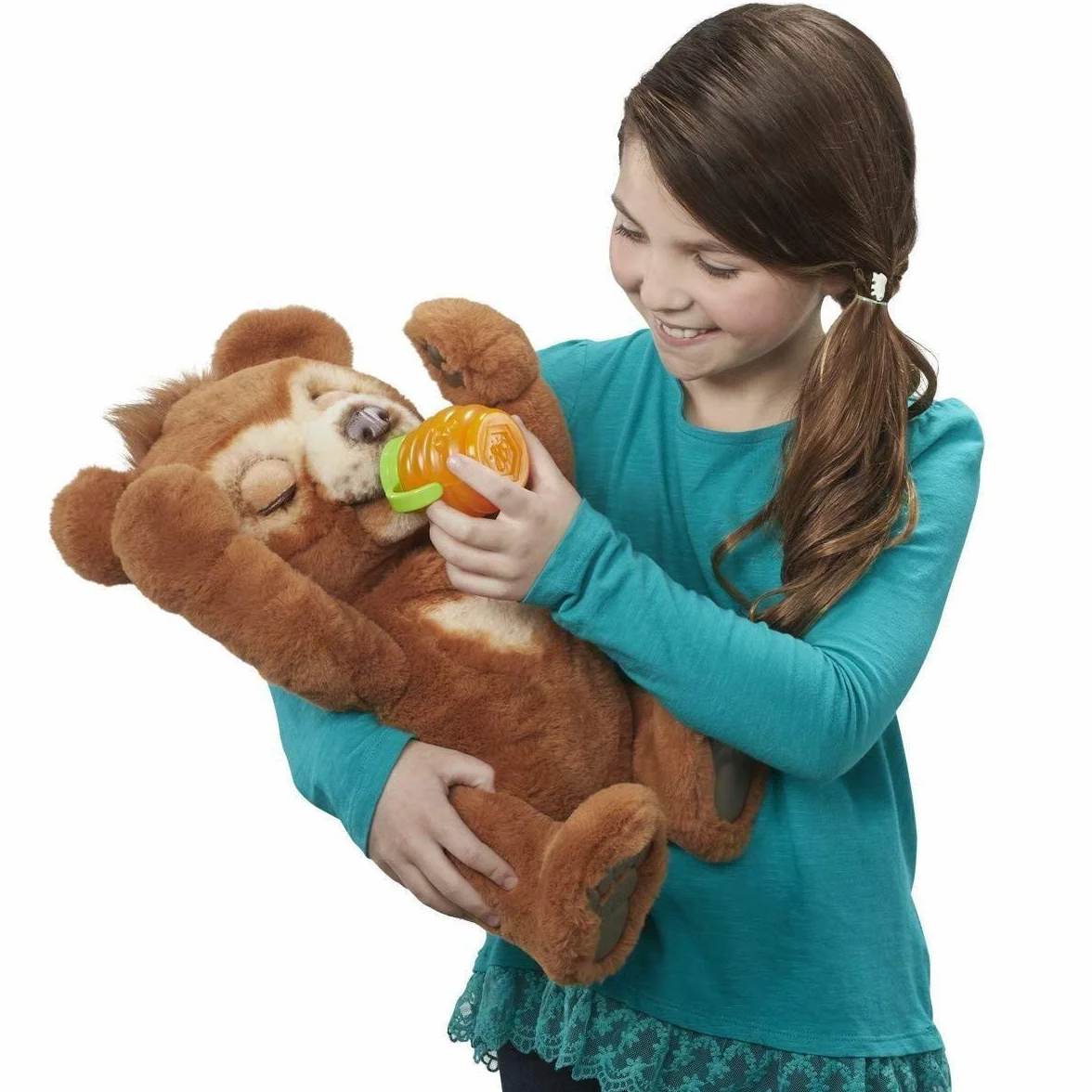 FurReal Friends E4591101 Miś, Miś Interaktywny Cubby