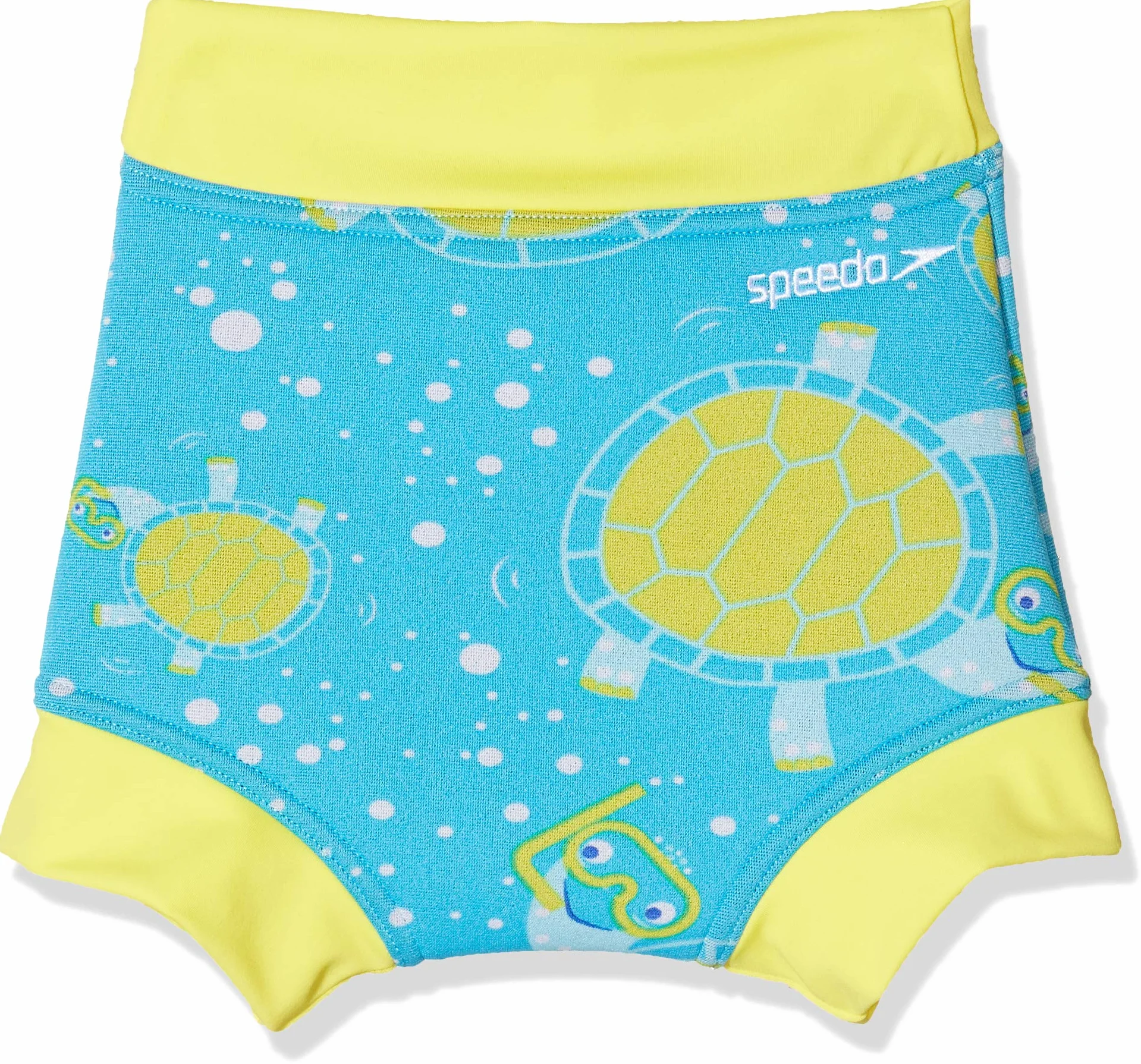Speedo Dziecięcy pokrowiec na pieluchy Tommy Turtle Turkus/Jasnożółty/Marine Blue/Mango/Biały, 18-24 miesięcy