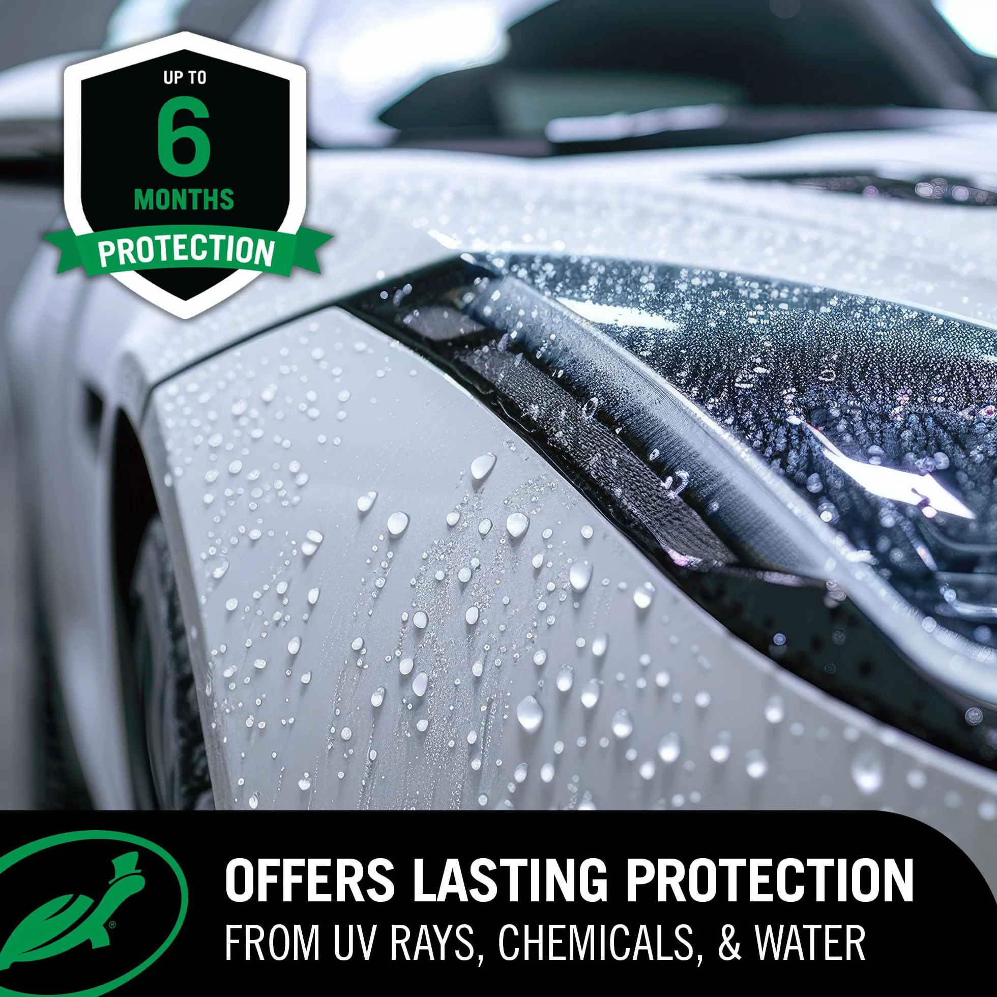 Turtle Wax 53139 Hybrydowy środek uszczelniający wosk hydrofobowy zabezpieczony z Carnauba (500 ml) (uszczelnienie lodu i połysk)