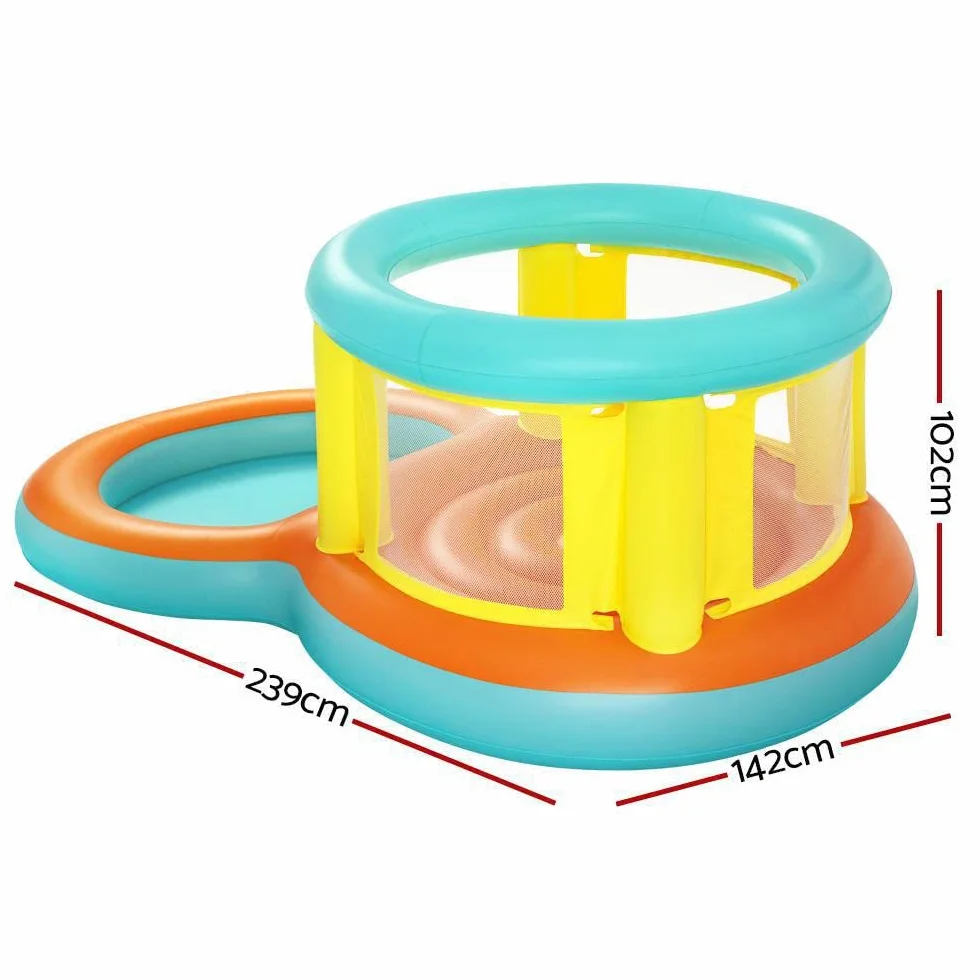 Bestway 1052385Xxx21 7'10" X 56" X 40"/2.39M X 1.42M X 1.02M Jumptopia Bouncer And Play Pool