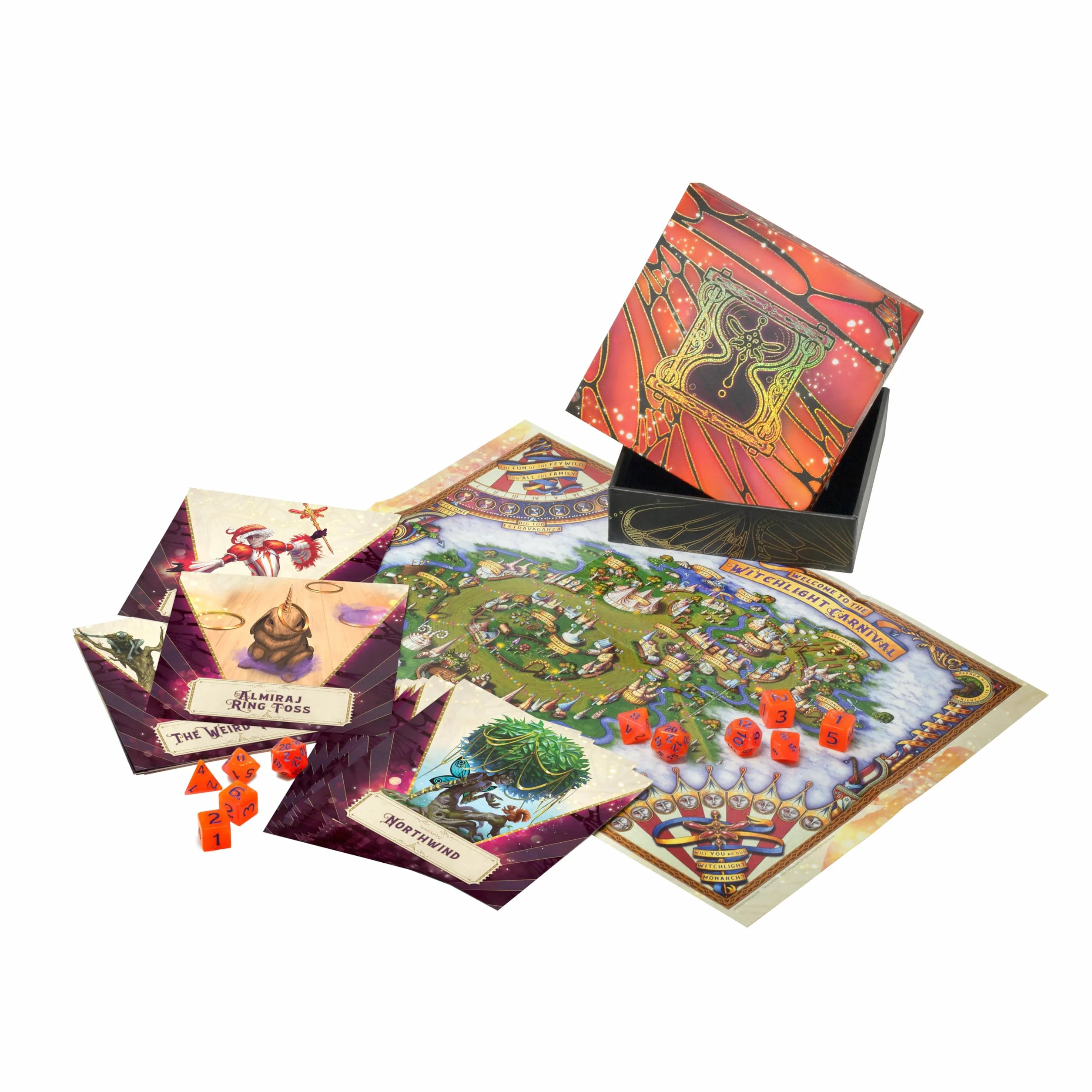 The Witchlight Carnival Dice & Miscellany (Feywild Adventure D&d Accessories)