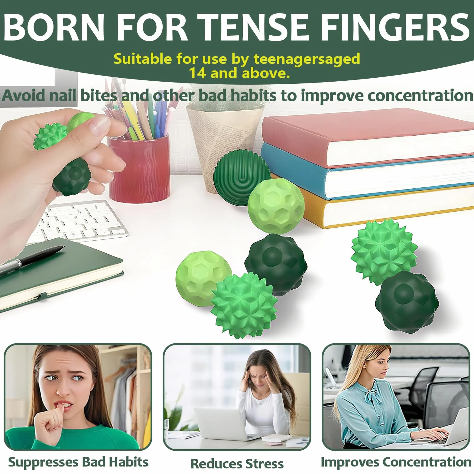 8 magnetycznych zabawek antystresowych, dla dzieci i dorosłych, magnetyczne piłki sensoryczne jako zabawki sensoryczne, piłki antystresowe z silikonowym etui, idealne przeciwko stresowi i
