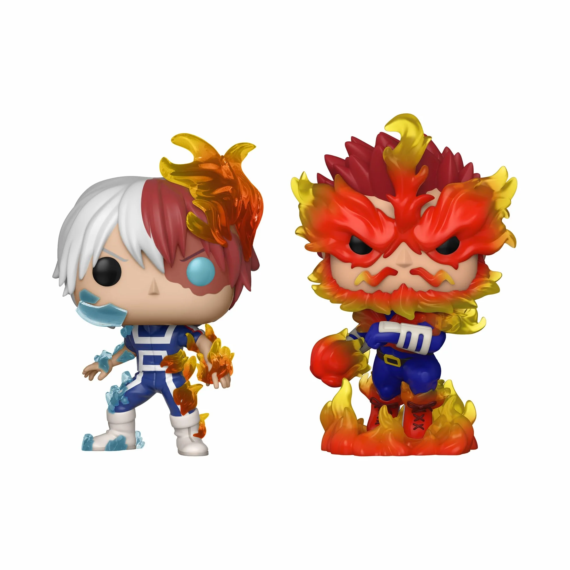 Funko Pop! 2-Pack Animation: My Hero Academia S9 - Shoto Todoroki & Endeavor (Special Edition) Vinyl Figure