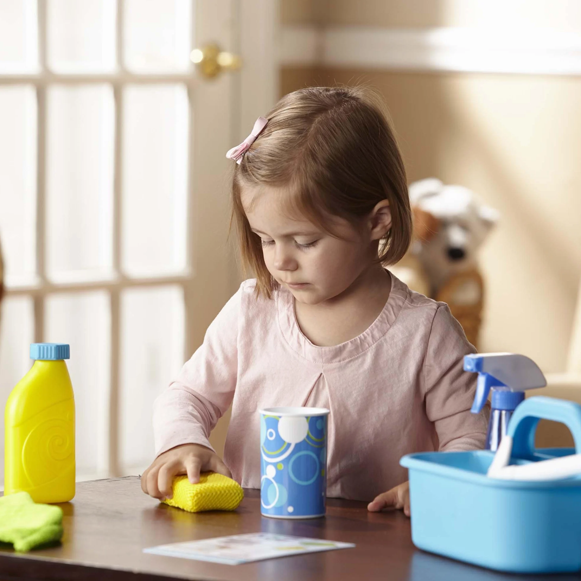 Melissa & Doug – zestaw do sprzątania | zabawa z odgrywaniem ról | zestawy zabawkowe | 3+ | prezent dla chłopca lub dziewczynki