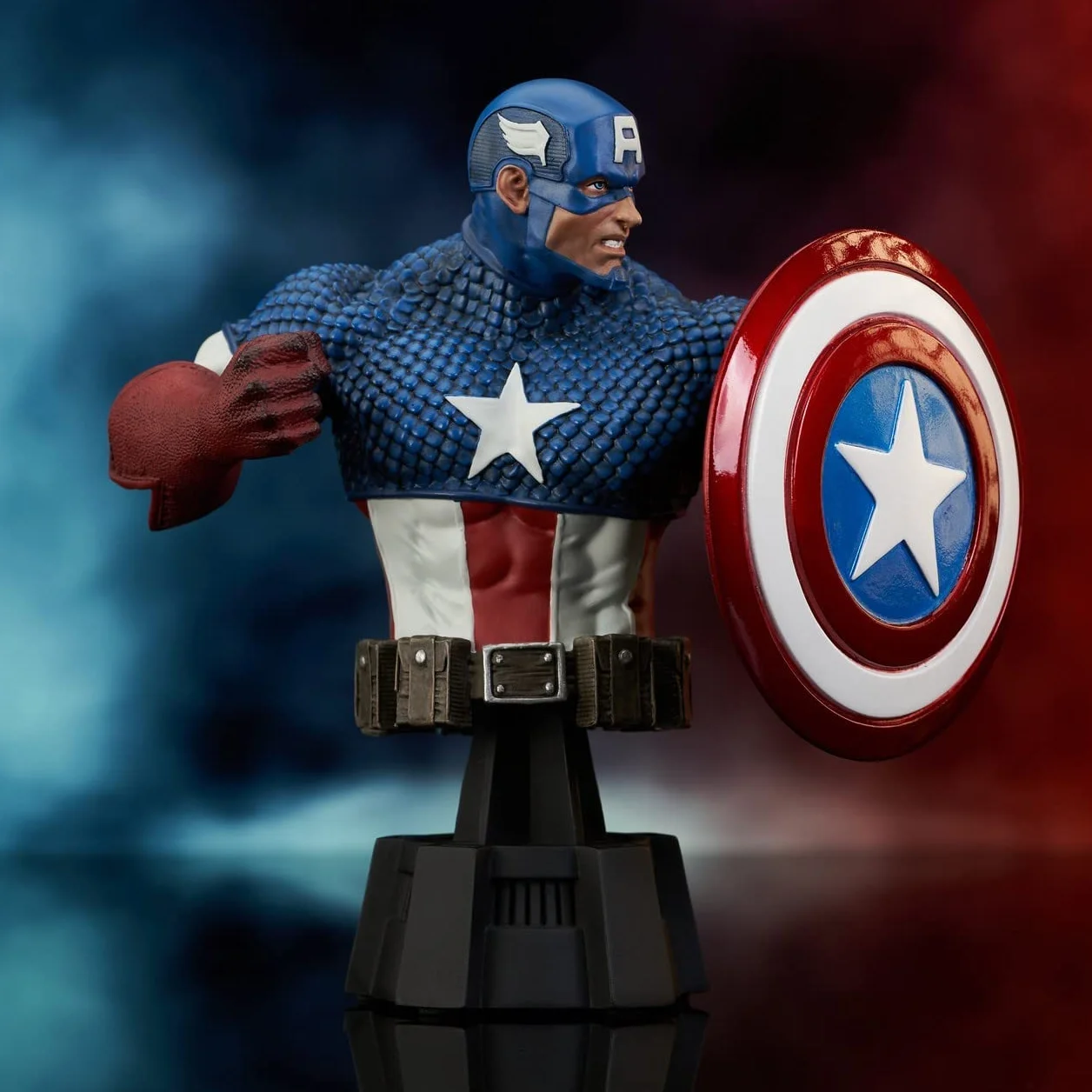 Captain America Bust Comic Book Version 15 cm