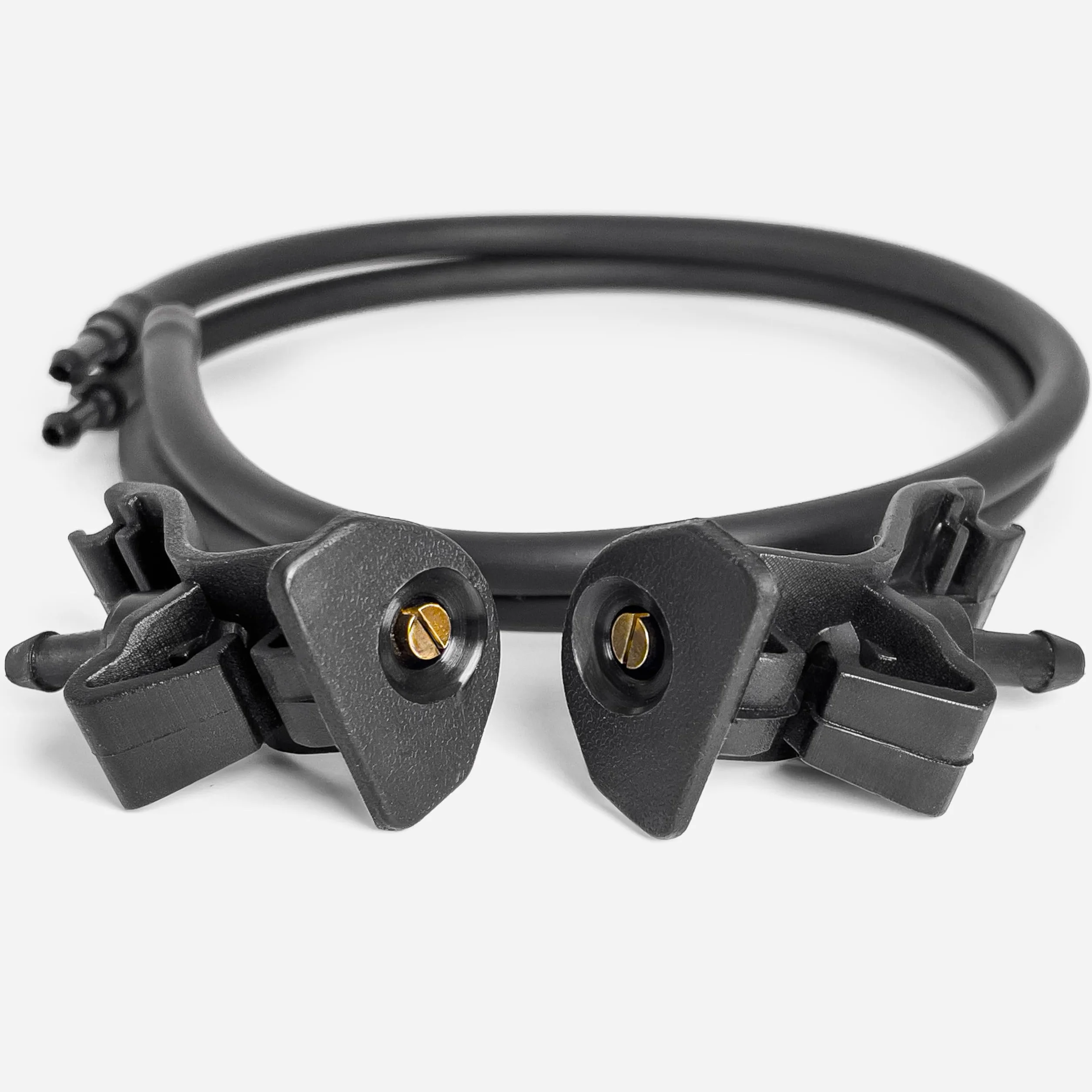 2 szt. dysz spryskiwaczy przedniej szyby, zamiennik zestawu spryskiwacza do Ford Explorer MK5 2011-2018, Ford Mustang 2010-2014 omp, z OE# 1L2Z-17603-BA, 1L2Z17603BA