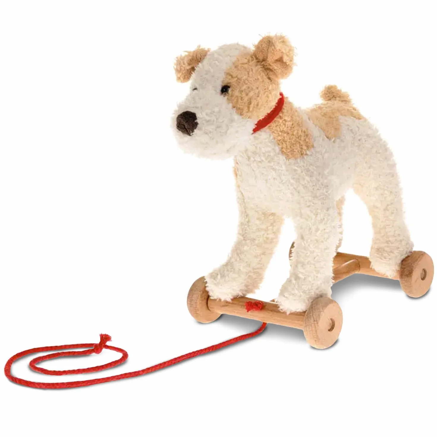 Egmont Toys Eliot Dog Wood Drag & Pluszowa Gra Dla Dziewcząt Od 12 Miesięcy, Wielokolorowy (591022)