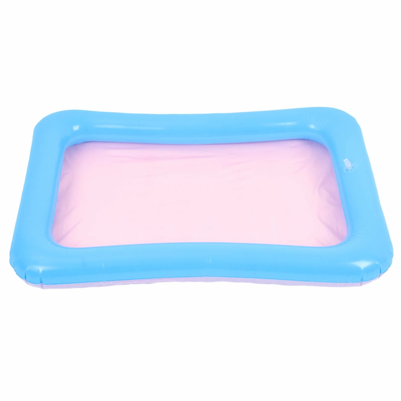 ifundom Nadmuchiwana Taca Do Piasku dla Chłopiec Dziewczynka Wielofunkcyjna Piaskownica Inflatable Mini Staw Łowienia Zabawek Przenośny Stół Piasku i Zabaw Idealna Lato