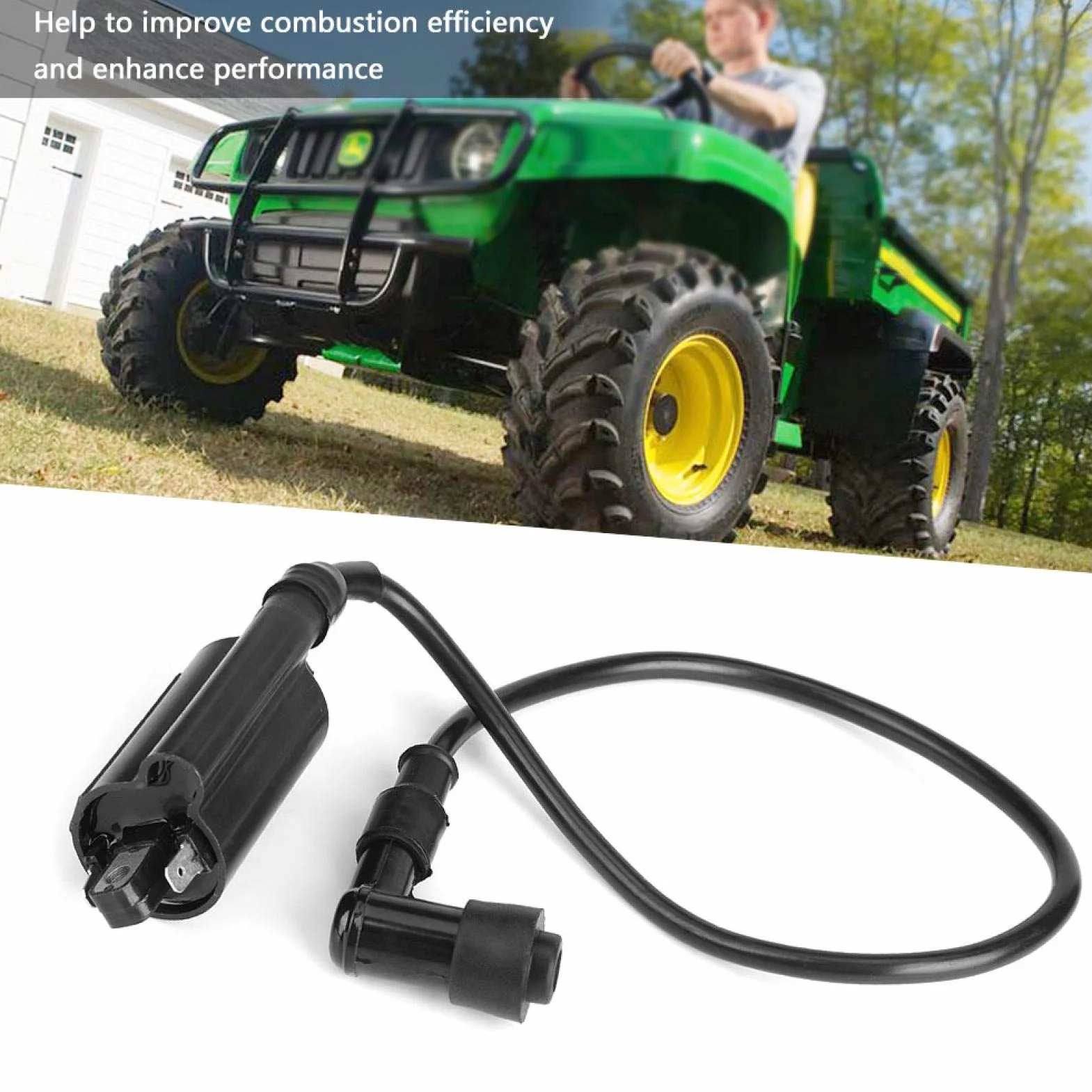 129700 Cewka Zapłonowa, 129700 Cewka Zapłonowa Pasuje do 2653 Gaz 260 265 285 320 425 445 455 F725 F911 129700-4410
