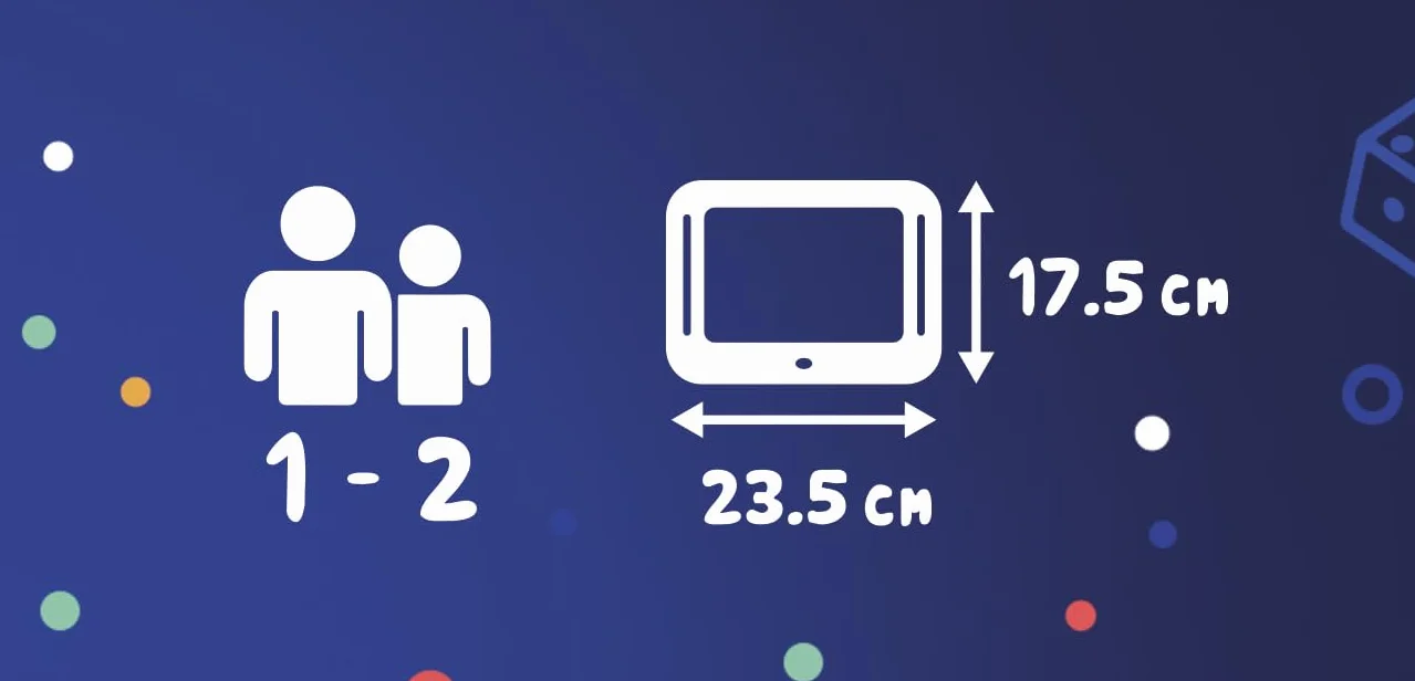 BUKI 6208 - Tablet do gier w podróży