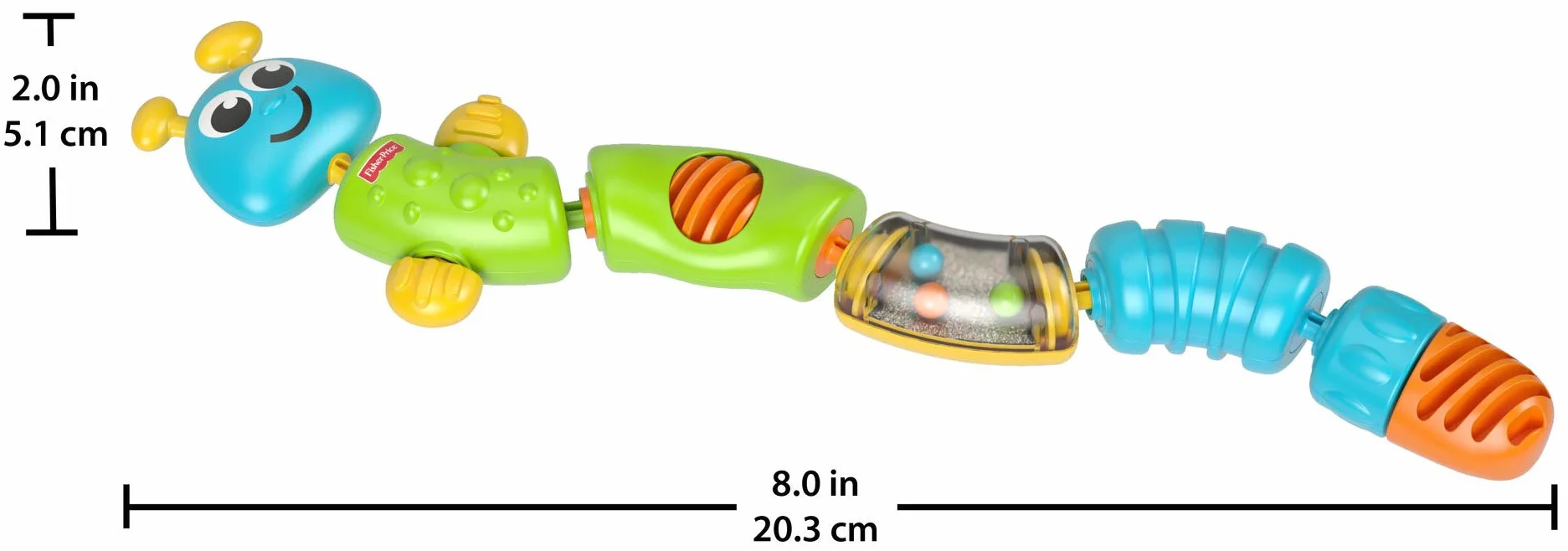 Mattel Fisher-Price W9834 - gąsienica