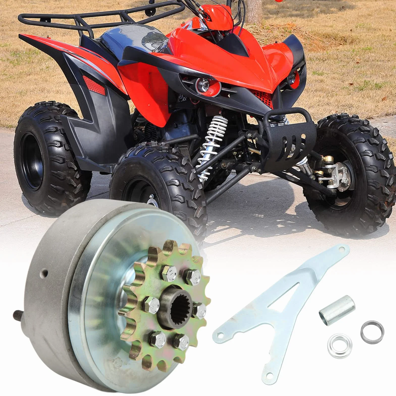 Odwrotna skrzynia biegów zmiany biegów, odporna na zużycie zębatka wału koła dla GY6 150cc 200cc ATV UTV Go Kart Quad