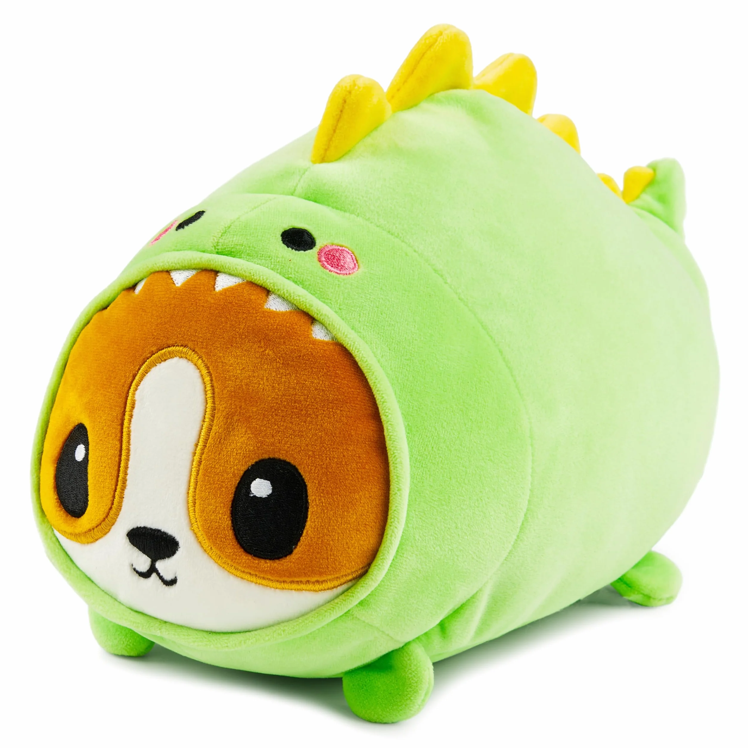 JOYIN Corgisaur zwierzę, pluszowa poduszka, zabawka, 20 cm, Corgizaur, pluszowa poduszka, miękkie owoce, wypchana poduszka dla dzieci, na Boże Narodzenie, urodziny, walentynki