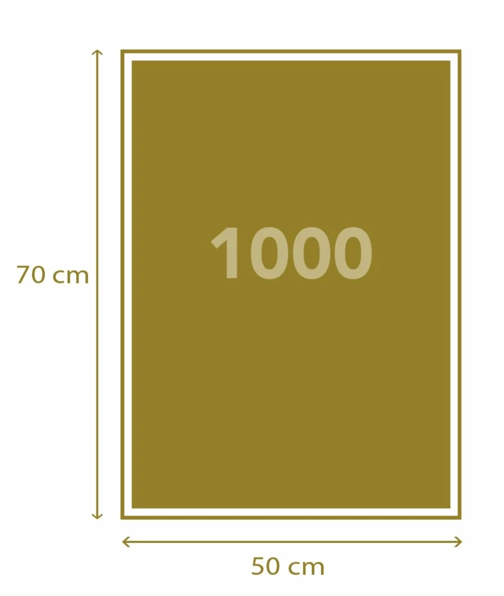 Clementoni Puzzle, Wielokolorowy, 1000 Elementów