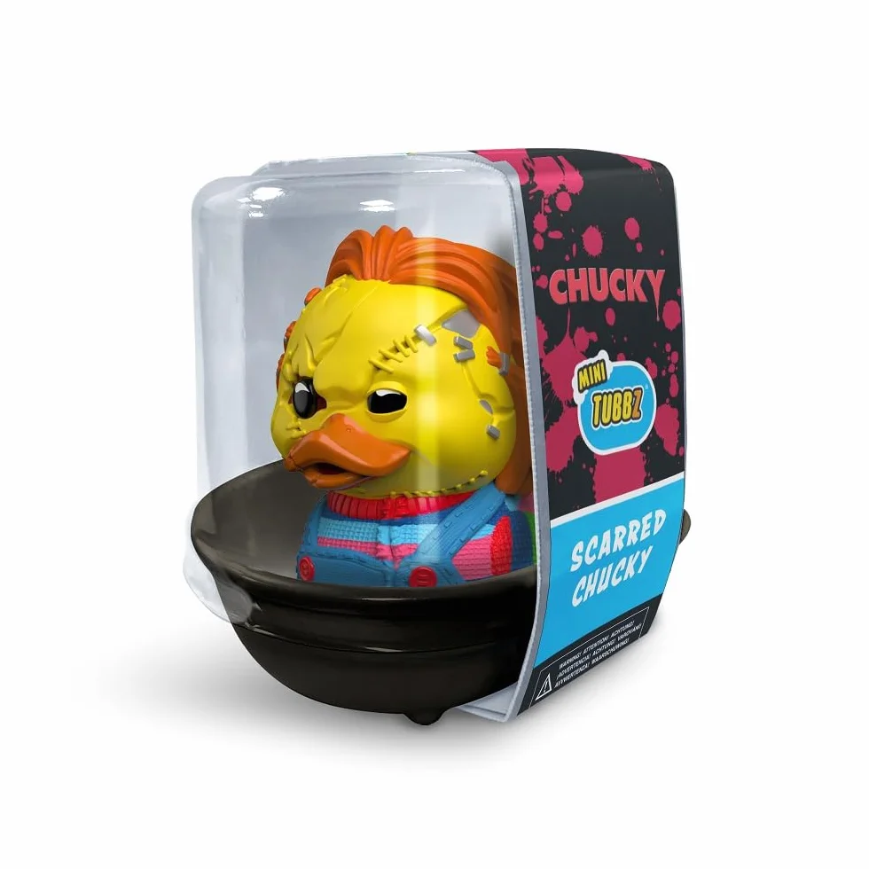 TUBBZ Mini: Horror - Chucky Cosplay gumowa kaczka winylowa figurka