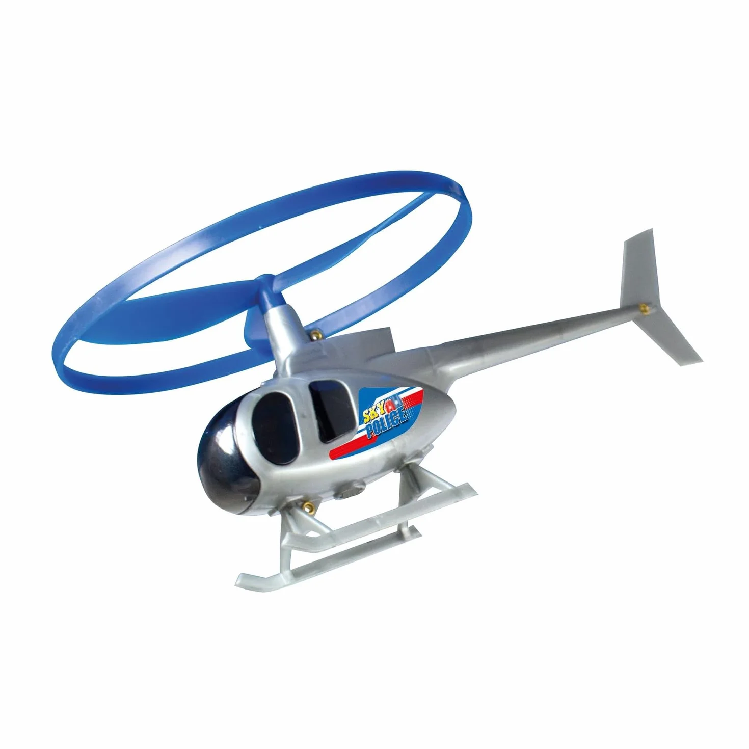 Paul Günther 1679 - Latający helikopter Sky Police, helikopter policyjny z uchwytem szybkiego startu, dla dzieci w wieku 4 lat i starszych, szybko startuje i lata wysoko, wirnik ok. Ø 12,5 cm