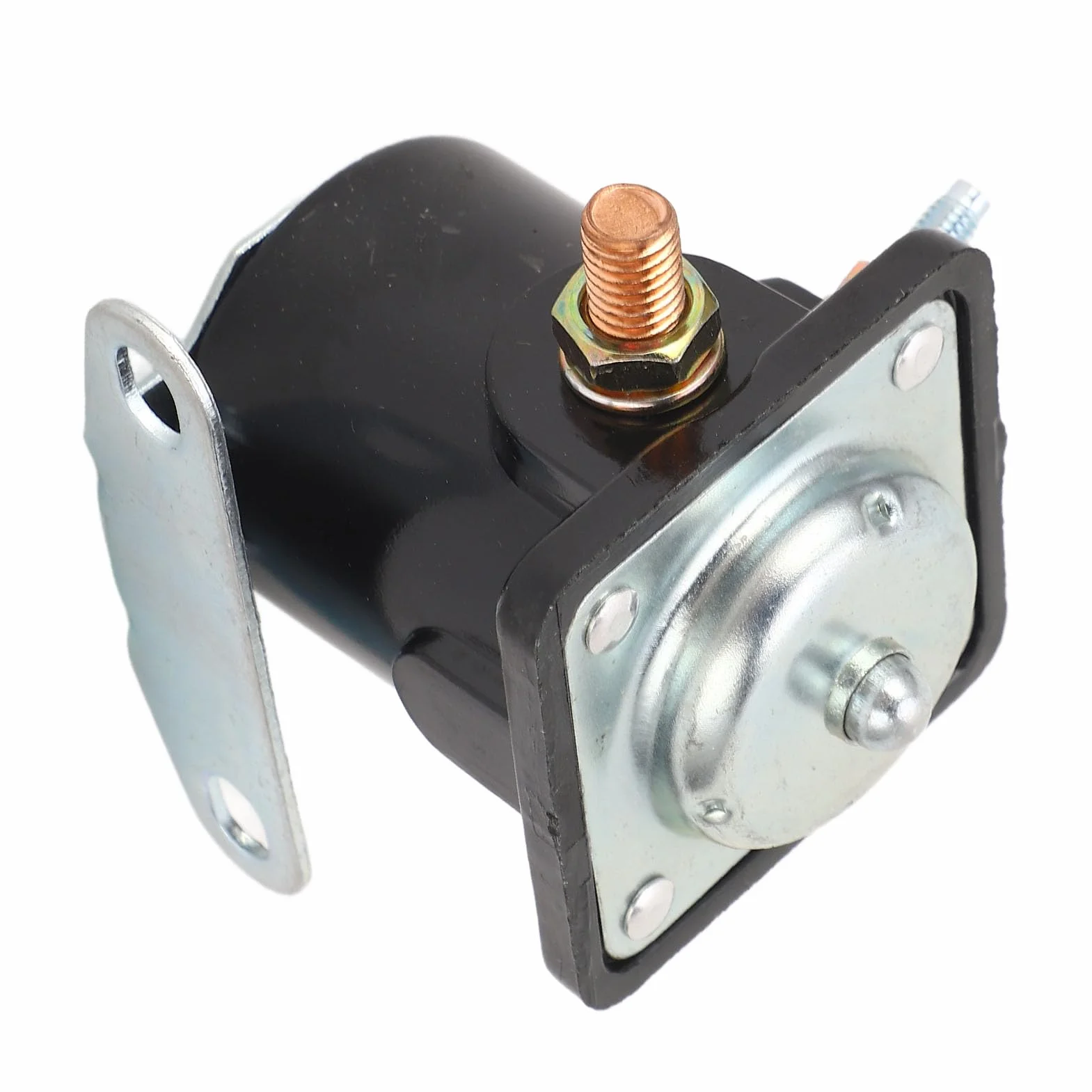 Przełącznik Przekaźnika Elektromagnetycznego, 6 V 3 Zaciski Przełącznik Elektromagnetyczny Przekaźnik Elektromagnetyczny Rozrusznika 20-7000392 Zamiennik dla Allis Chalmers 1960