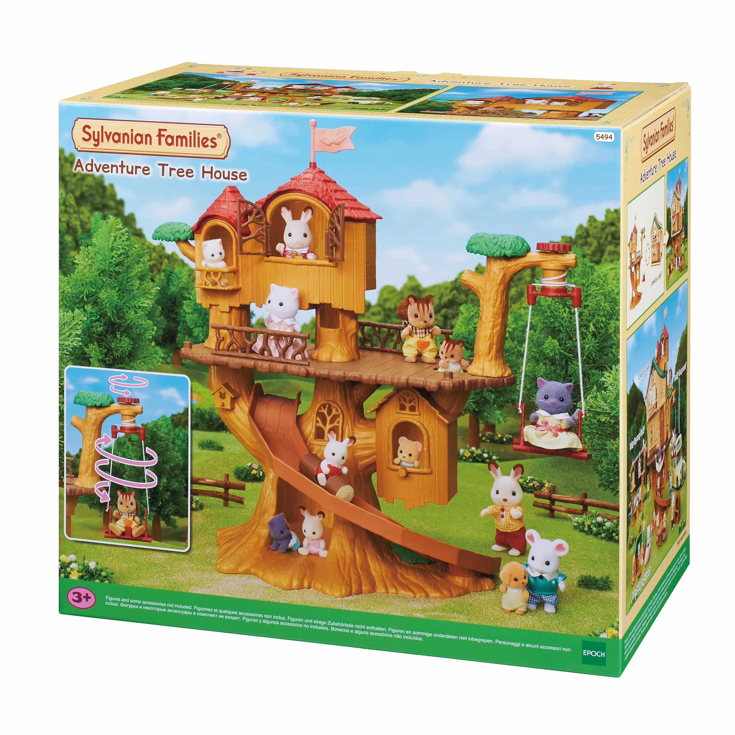 Sylvanian Families - 5494 - domek na drzewie przygody - SIOC