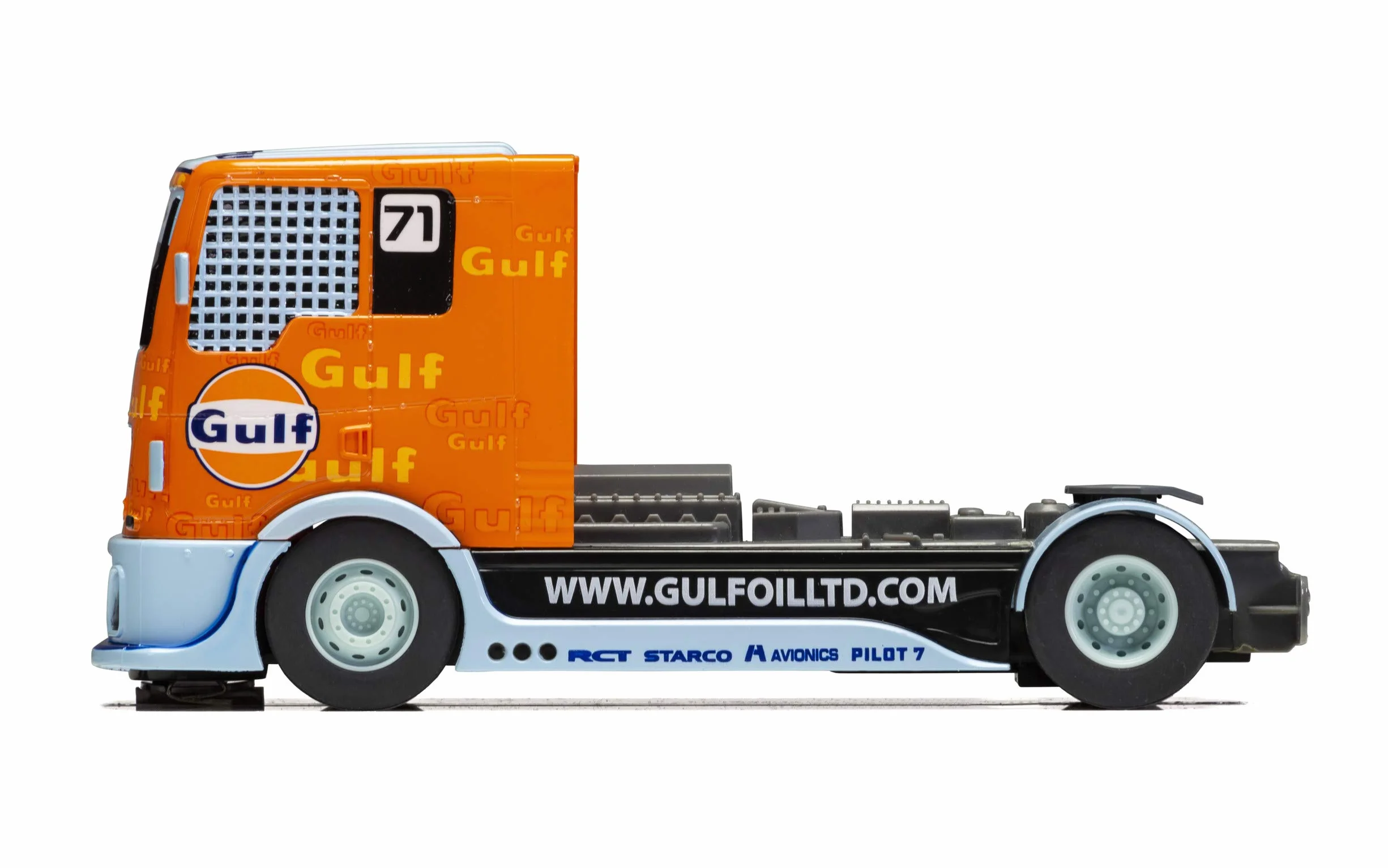 Scalextric Samochody - C4089 Team Truck Zatoka Nr 71 - Zabawka Slot Samochód do użytku z torami wyścigowymi Scalextric lub zestawem - Pomysły na prezenty dla małych dzieci dla chłopca/dziewczynki w