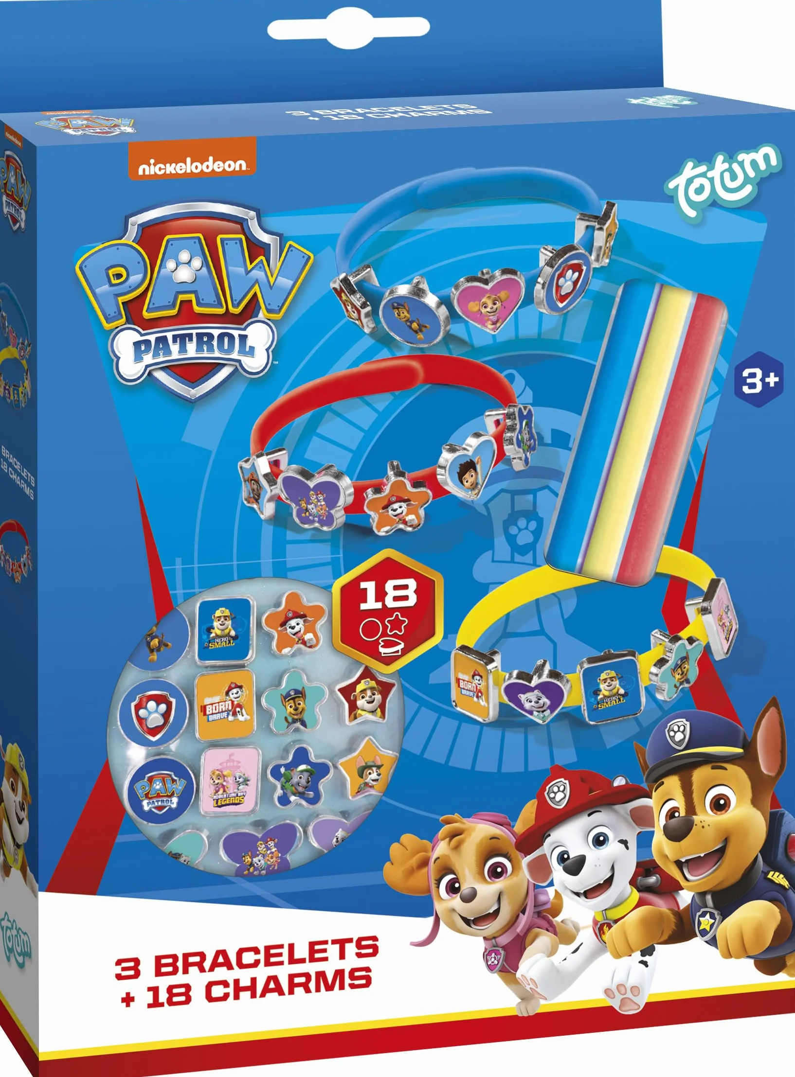 Totum Paw Patrol Nickelodeon Charm Bransoletki Craft Kit
