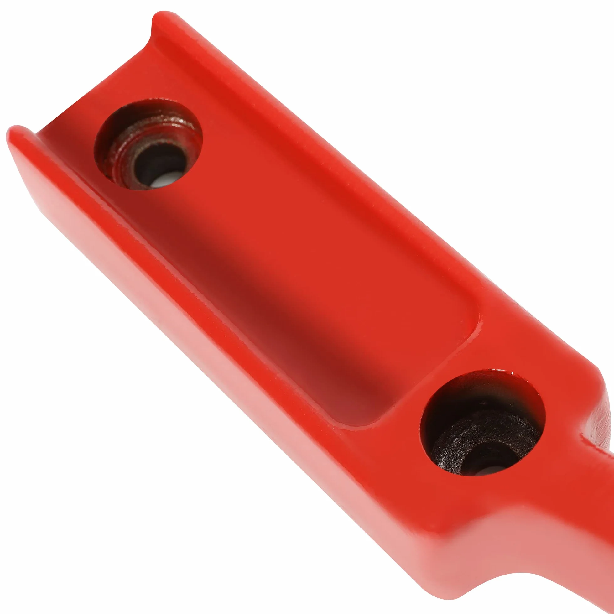 KUAFU Hak holowniczy kompatybilny z 2015-2022 Jeep Grand Cherokee przednia czerwona stal