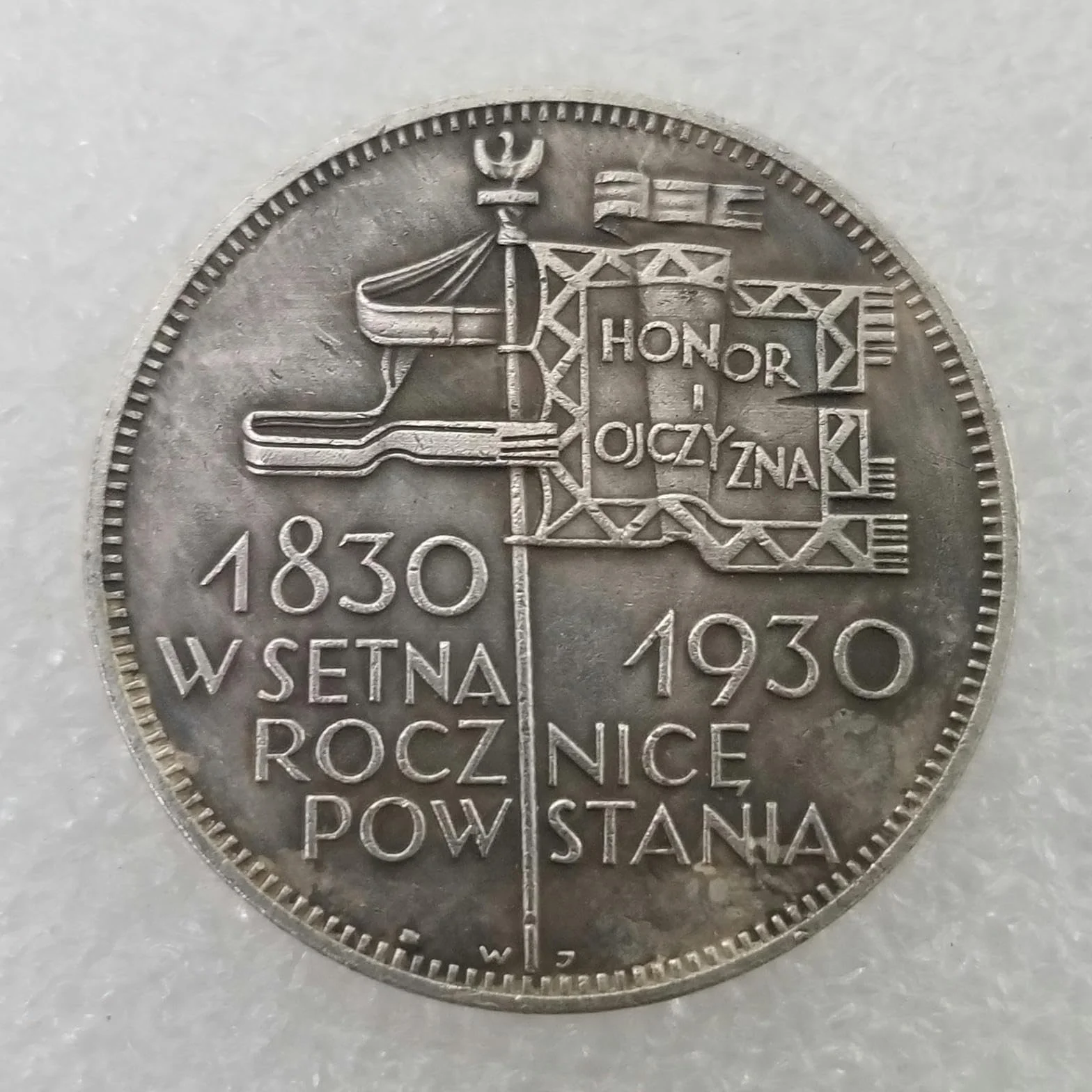 Antikes Kunsthandwerk Polska 1830-1930 pamiątkowa kolekcja monet okolicznościowych