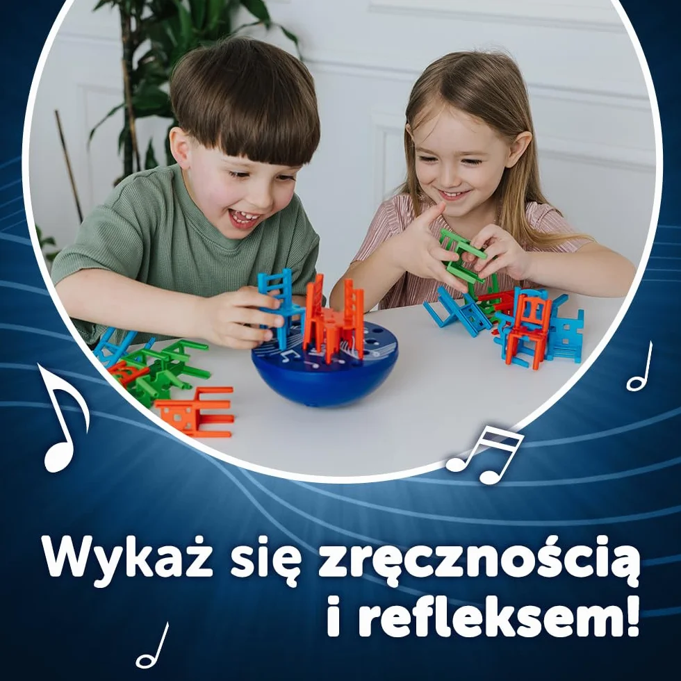 Trefl - Mistakos Platform - Zakręcona Gra Zręcznościowa, Ruchoma Platforma, Efekty Dźwiękowe, Dynamiczna Pełna Napięcia Rozgrywka, Gra dla Dzieci od 5 lat