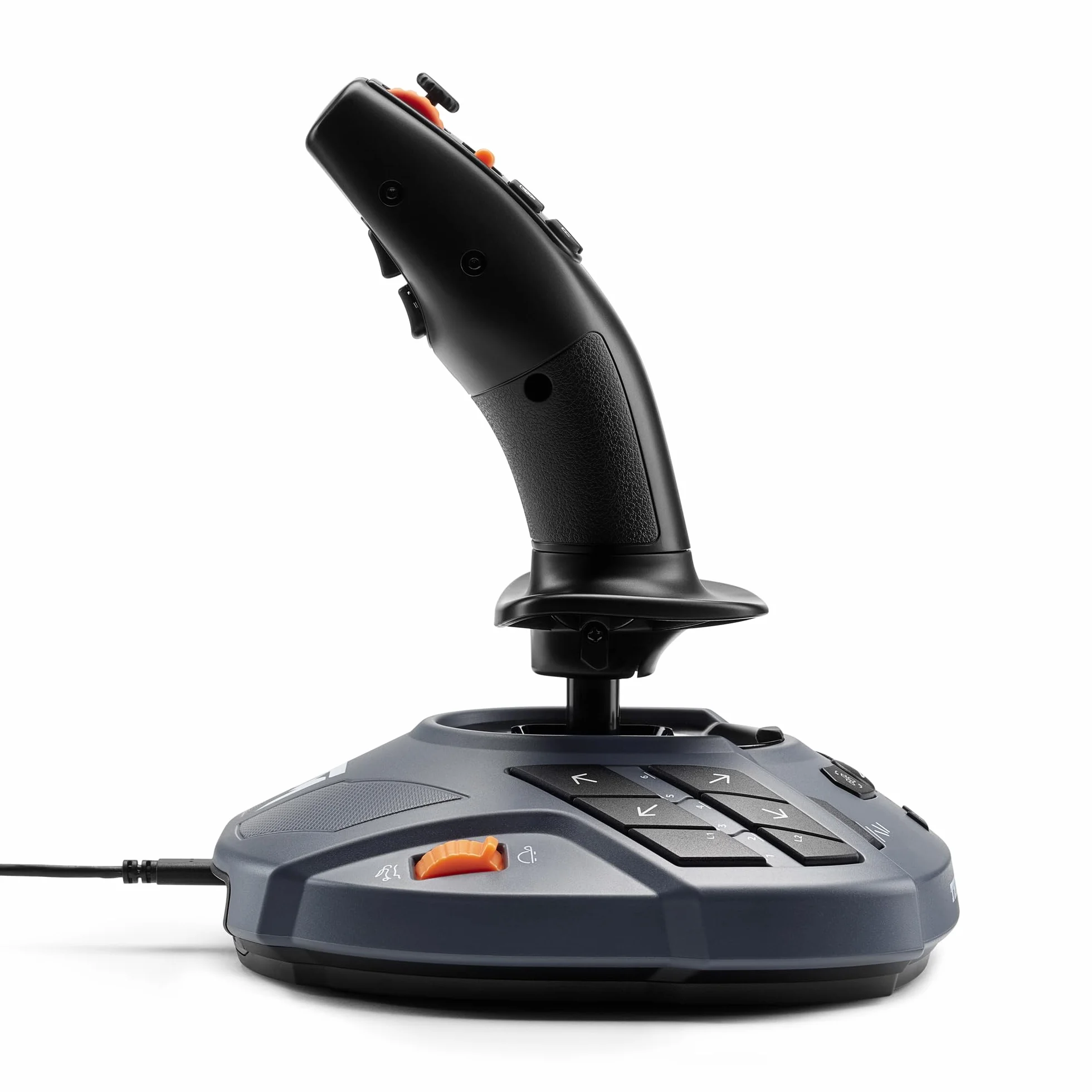 Thrustmaster SimTask FarmStick – Joystick Rolniczy do Symulatora Farmy i Maszyn Budowlanych – 33 Przyciski Akcji, Precyzja H.E.A.R.T – Kontroler do PC, PS5 i PS4 – Czarny