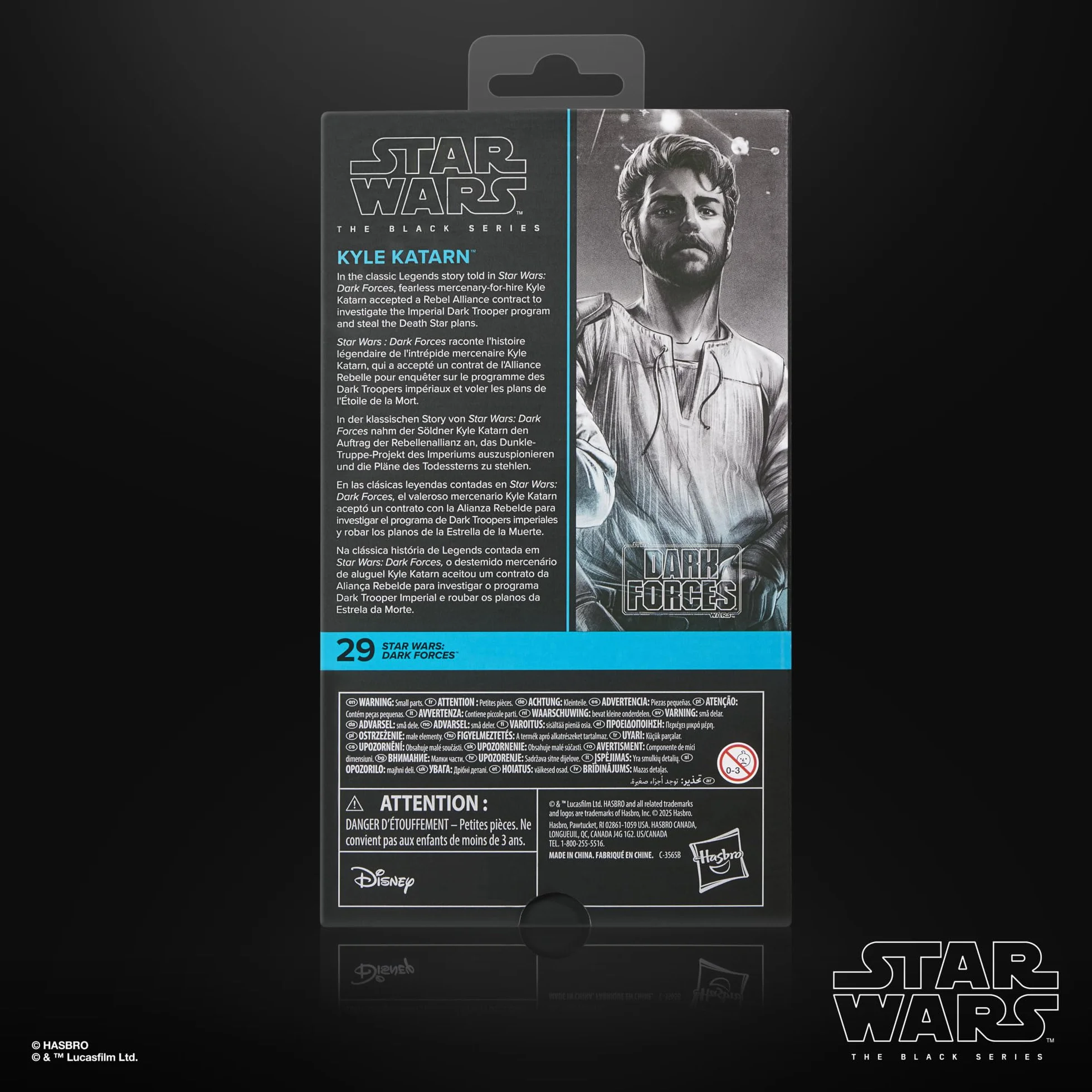 Kyle Katarn z kolekcji Star Wars The Black Series Gaming Greats, wysokiej jakości 15-centymetrowa figurka kolekcjonerska z gry Star Wars: Dark Forces