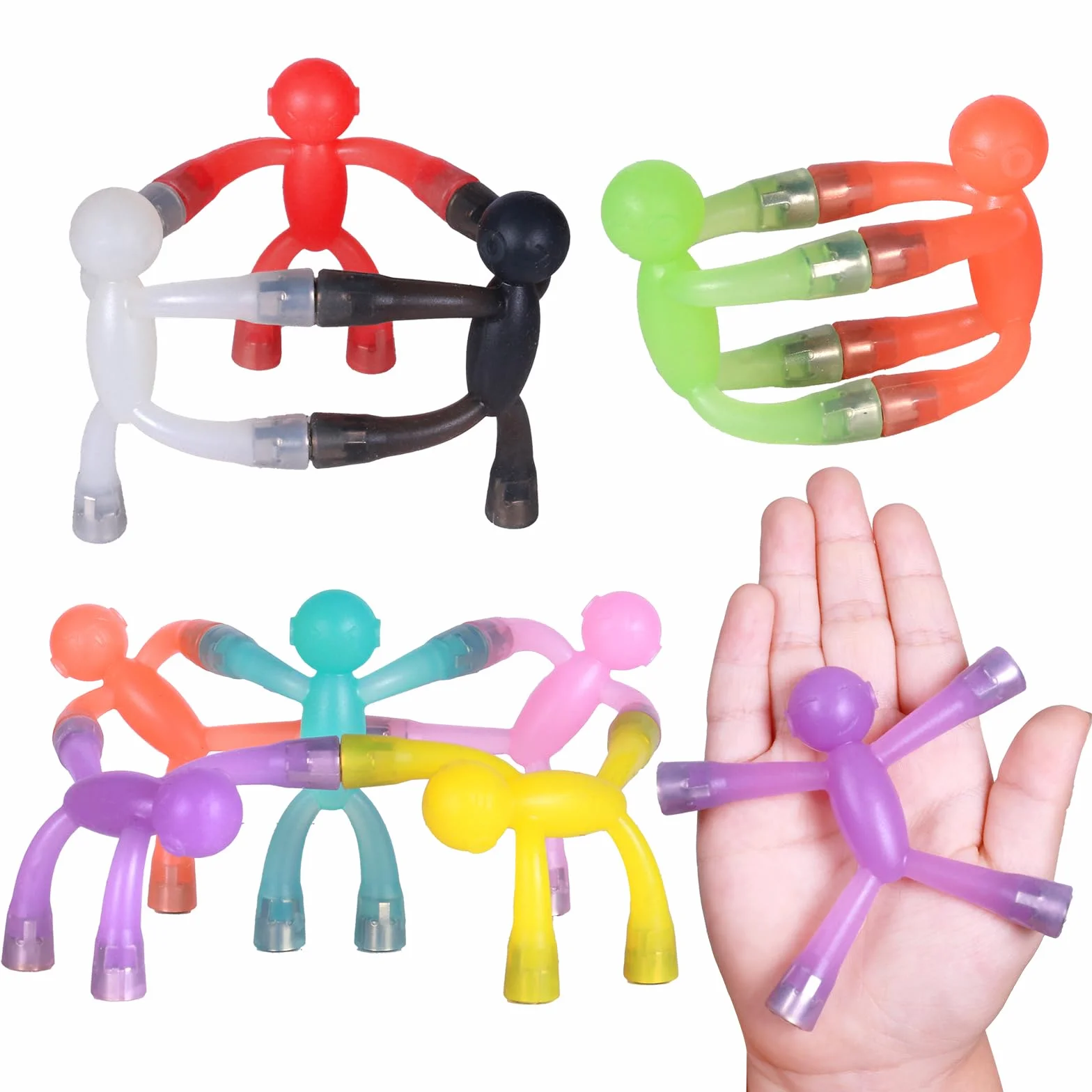 SUPINEEDO Magnetyczna zabawka podróżna dla małych dzieci, 10 sztuk, magnetyczne, zabawne magnesy dla dzieci w wieku 1, 2, 3, 4, 5 lat, samolot, klasa, restauracja, śliczna