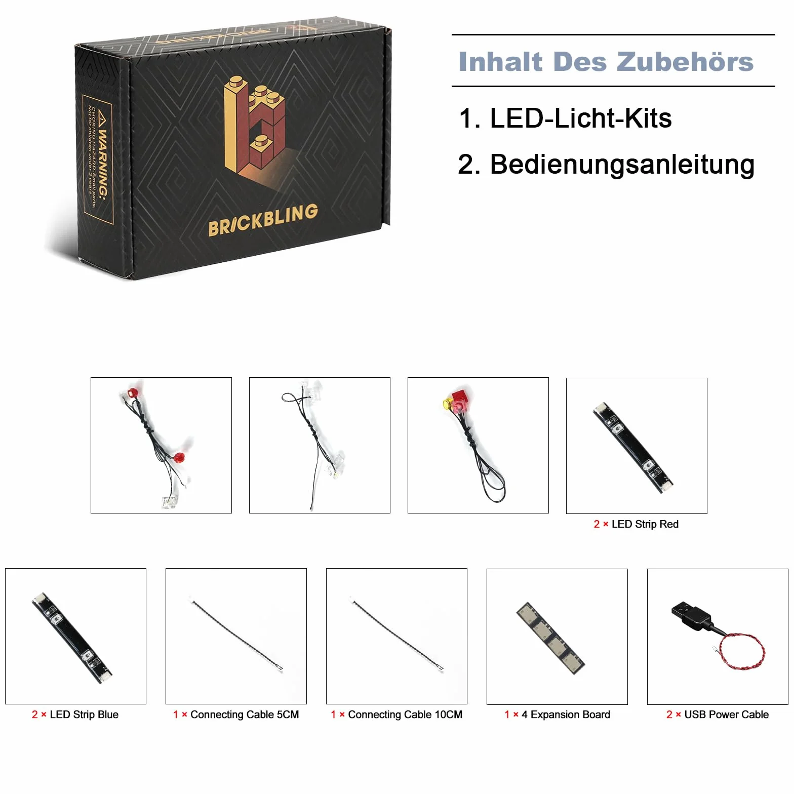 Zestaw świateł LED kompatybilny z Lego 76924 Mercedes-AMG G 63 i Mercedes-AMG SL 63 (bez modelu)