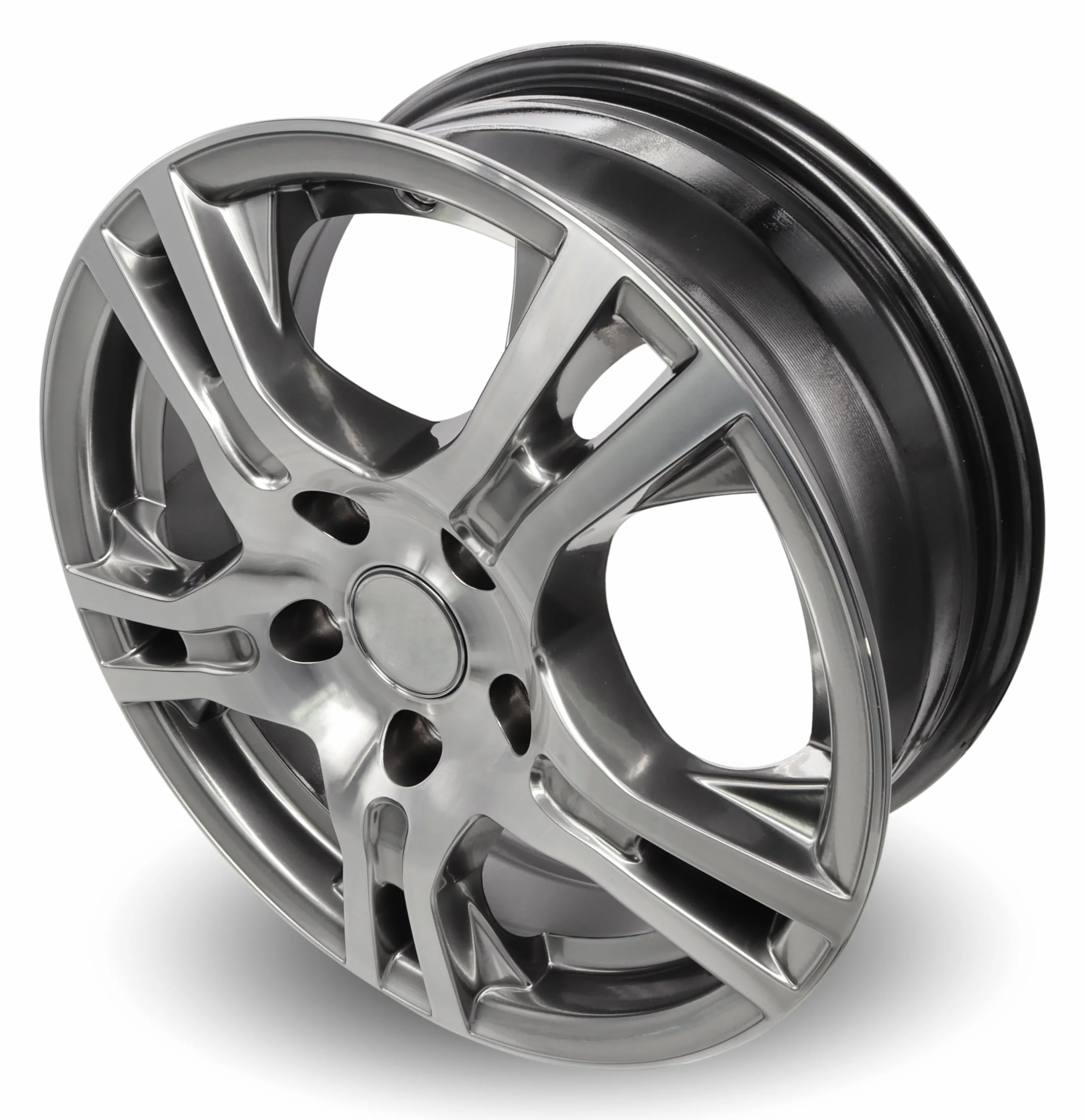 Tomason Germany TR7 6015 6Jx15 112x5 ET30 1000 kg srebrny/hyperblack np. Fendt, Hobby, Caravan, przyczepa, przyczepa