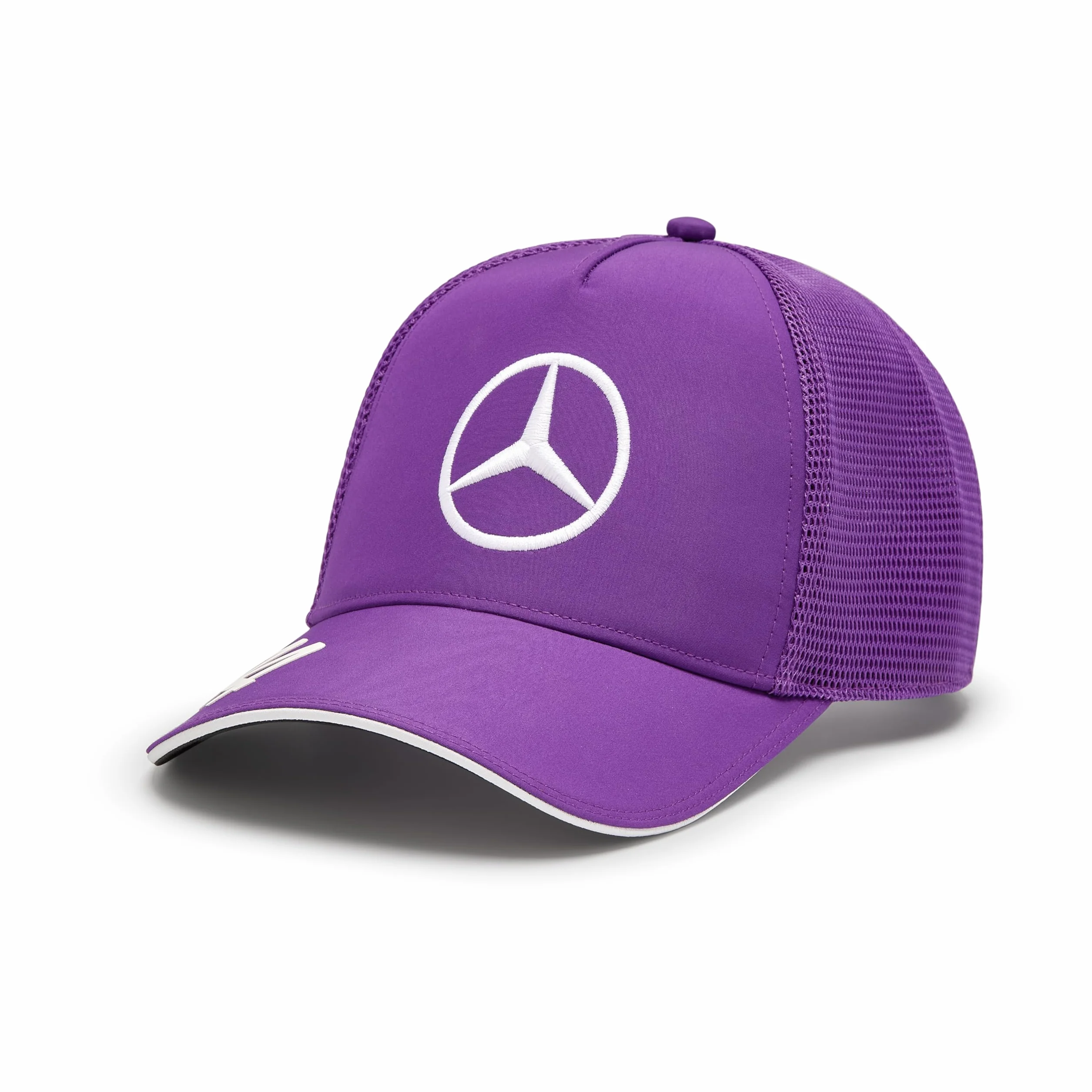 Mercedes AMG Petronas F1 2024 Lewis Hamilton Driver Trucker Cap - jeden rozmiar pasuje do większości