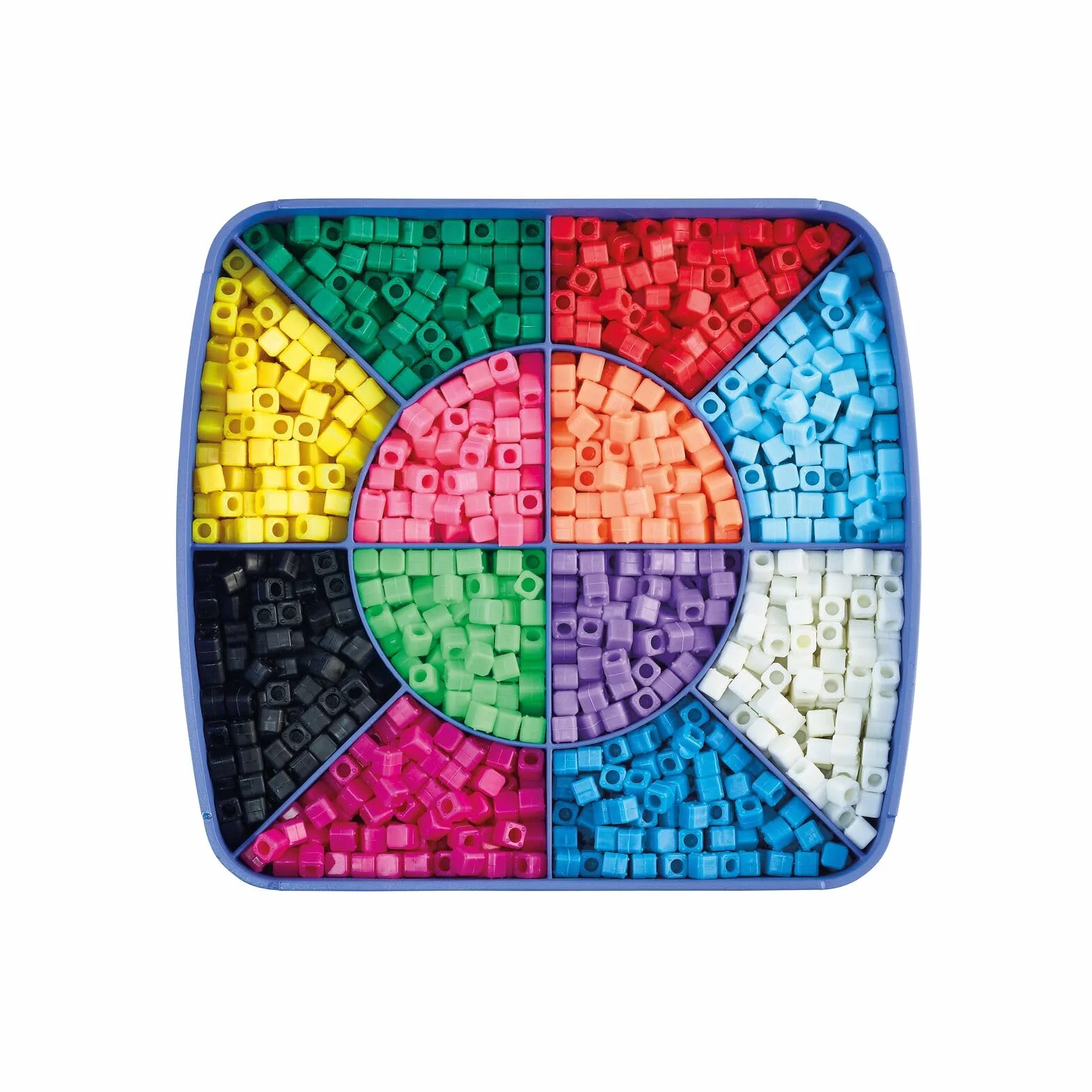 Maped CREATIV - Pixel Factory - Kompletny zestaw do tworzenia pereł wodnych w stylu Pixel Art - wzory, kwadratowe koraliki wodne, siatka kreacyjna i akcesoria - aktywność ręczna od 6 lat