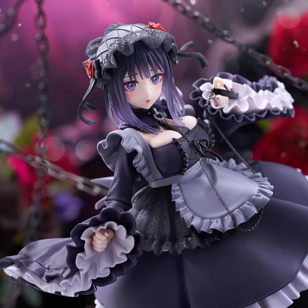 Zhongkaihua Kitagawa Marin figurka Shizuku Kuroe pokojówka wersja 25 cm anime dziewczyna figurka akcji, Boże Narodzenie dom urodziny dekoracja biurka ozdoba dla fanów