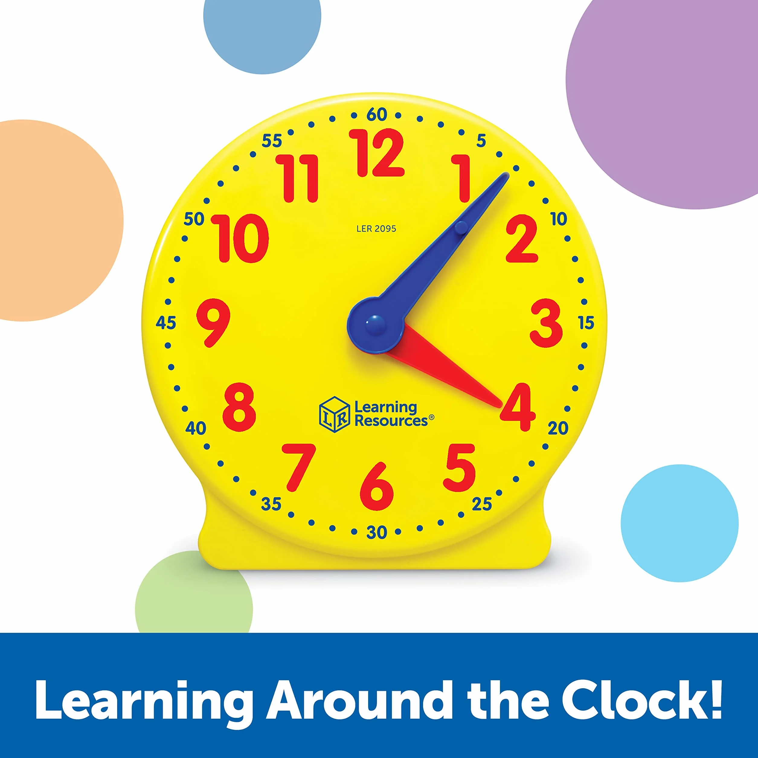 Learning Resources Big Time Student Zegar, Nauczanie & Demonstracja Zegar