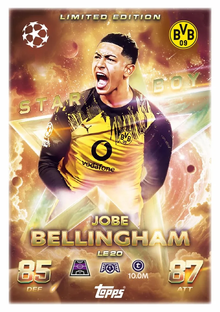 Eco Pack Match Cards Attax Ucl 25-26