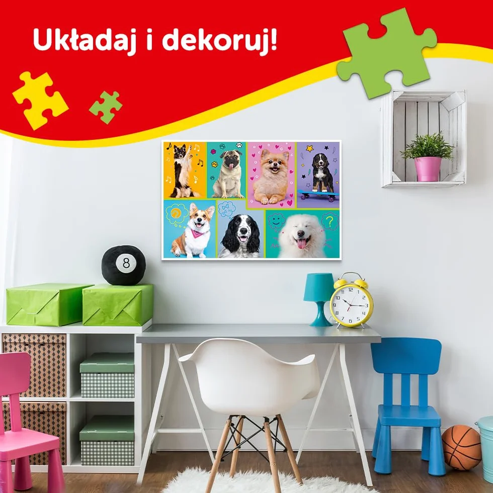 Trefl - Puzzle 4w1: Hot Wheels, Wyścigowe Auta - 4 x 250 Elementów - Zestaw Czterech Układanek dla Nastolatków
