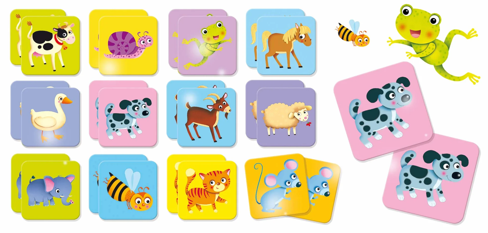 Liscianigiochi Memo Carotina Baby Gra Karciana, Wielokolorowy, Od 3 lat